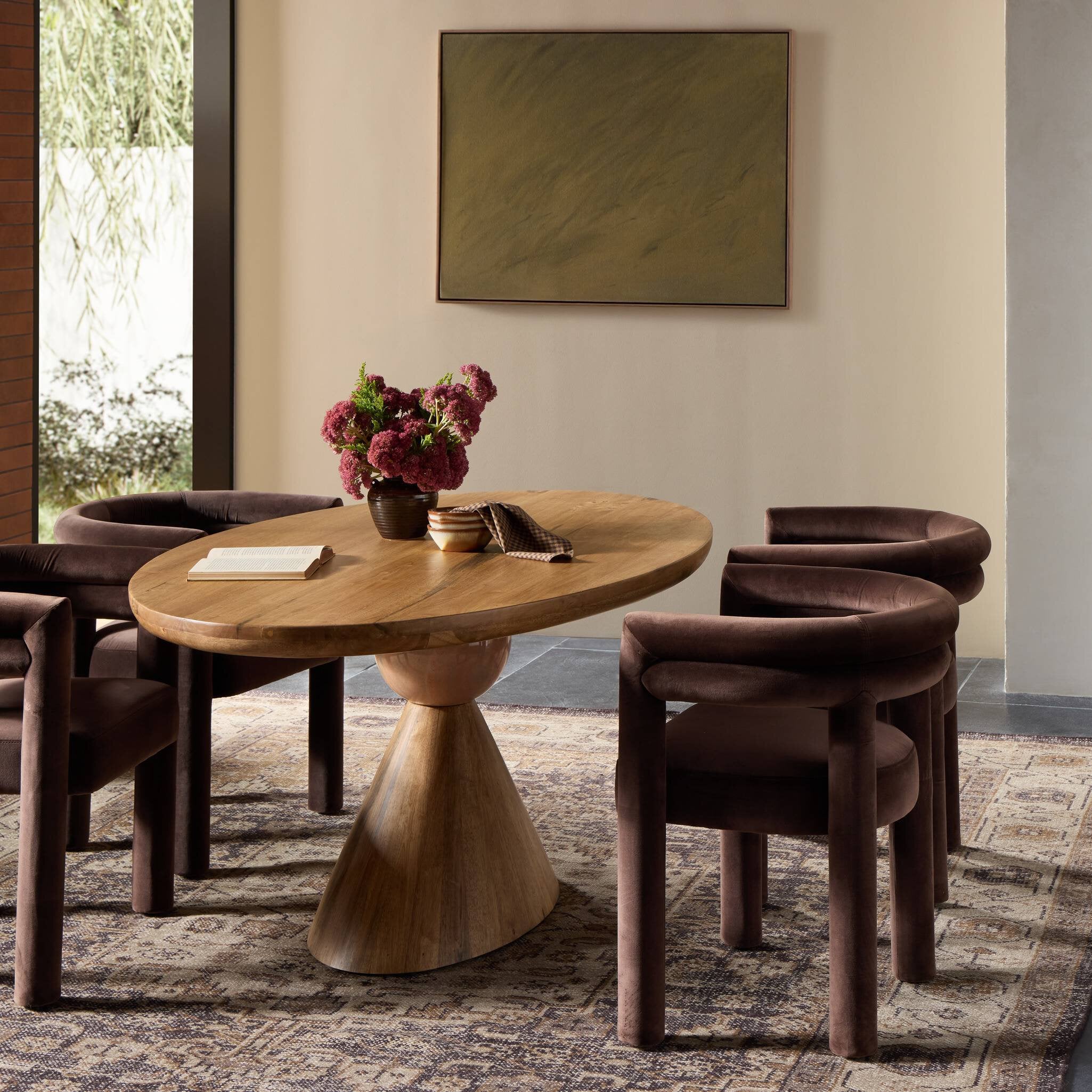 Brianna Oval Dining Table - StyleMeGHD - Dining Tables