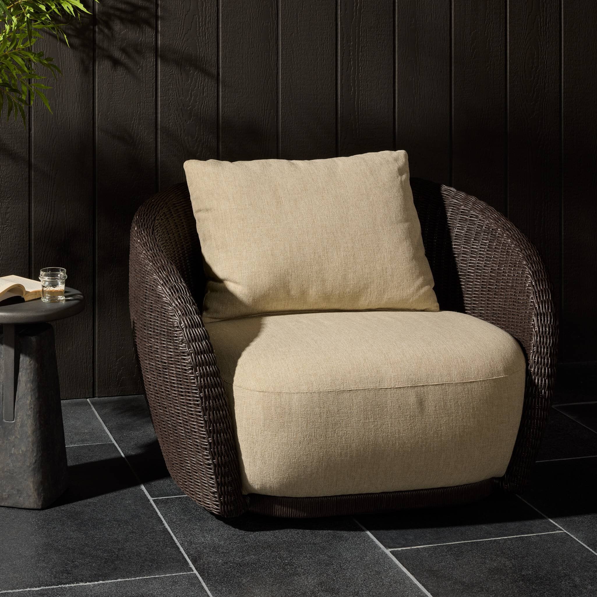 Myra Outdoor Swivel Chair - StyleMeGHD - Outdoor Lounge Seating