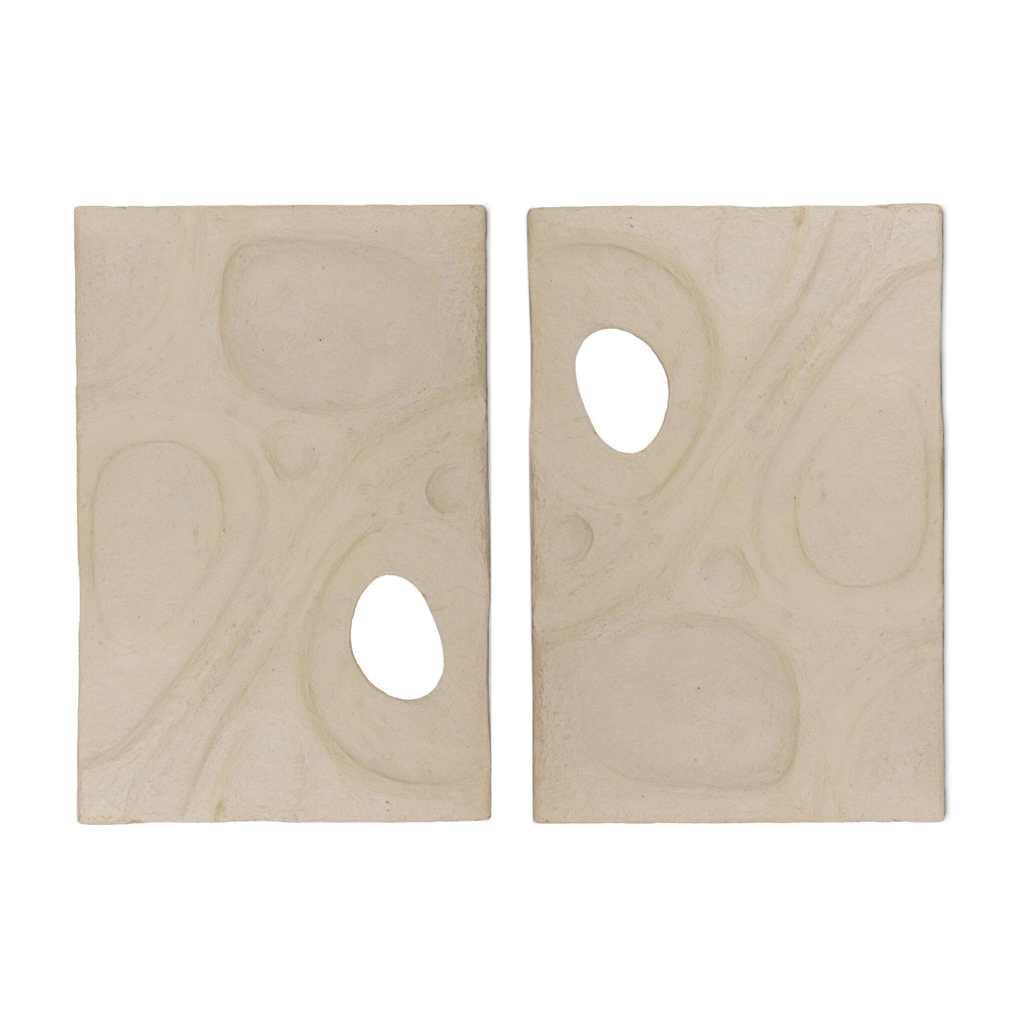 Organic Relief Sculpture Set
