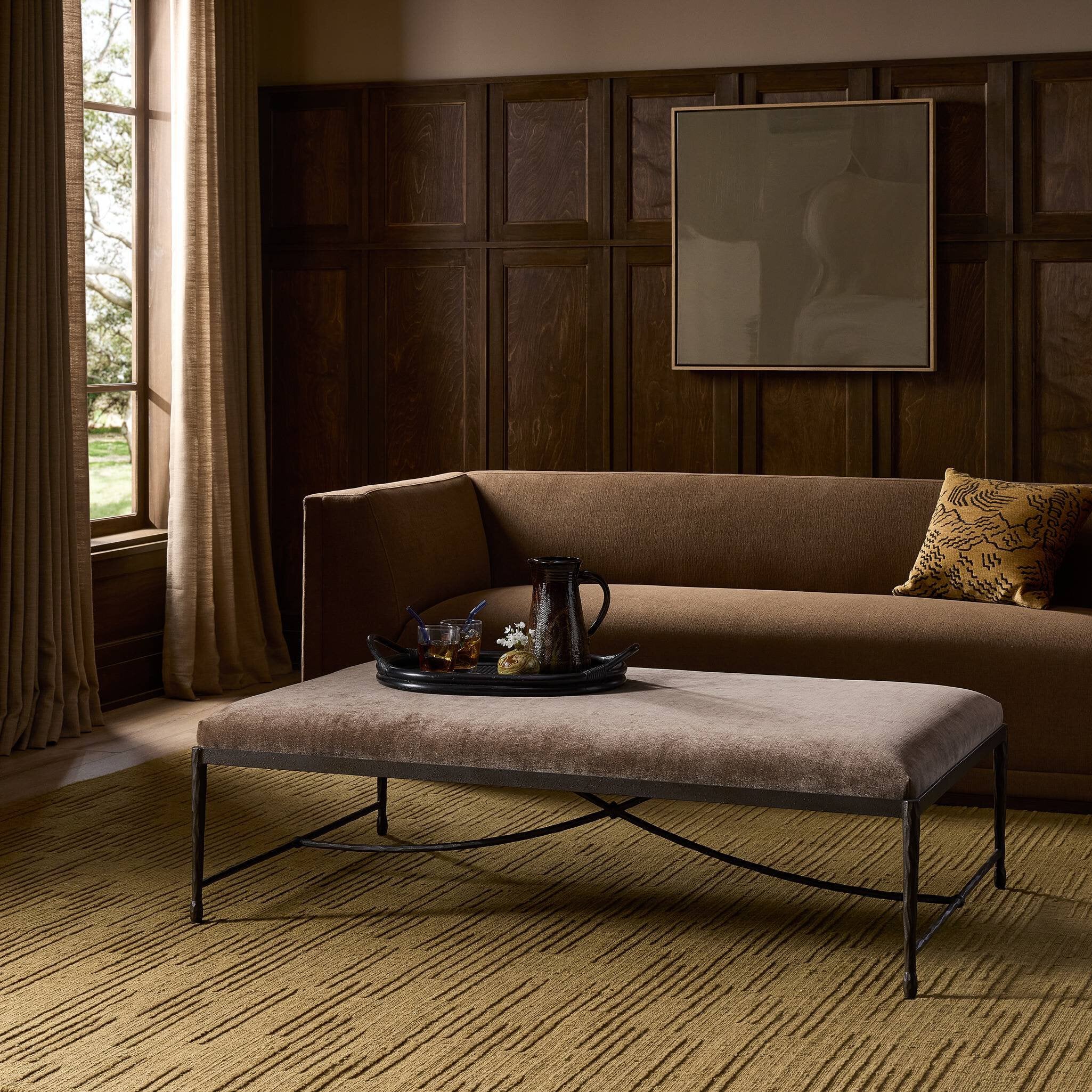 Jaylin Ottoman - StyleMeGHD - Ottomans, Benches + Poufs