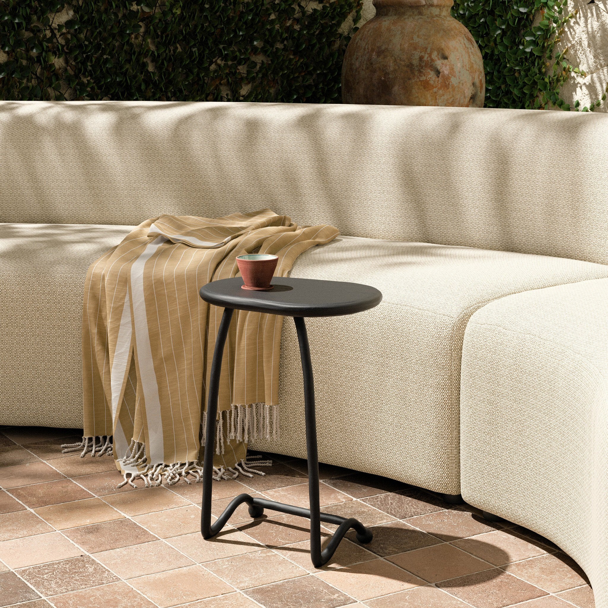 Vale Outdoor End Table - StyleMeGHD - Outdoor Occasional Tables