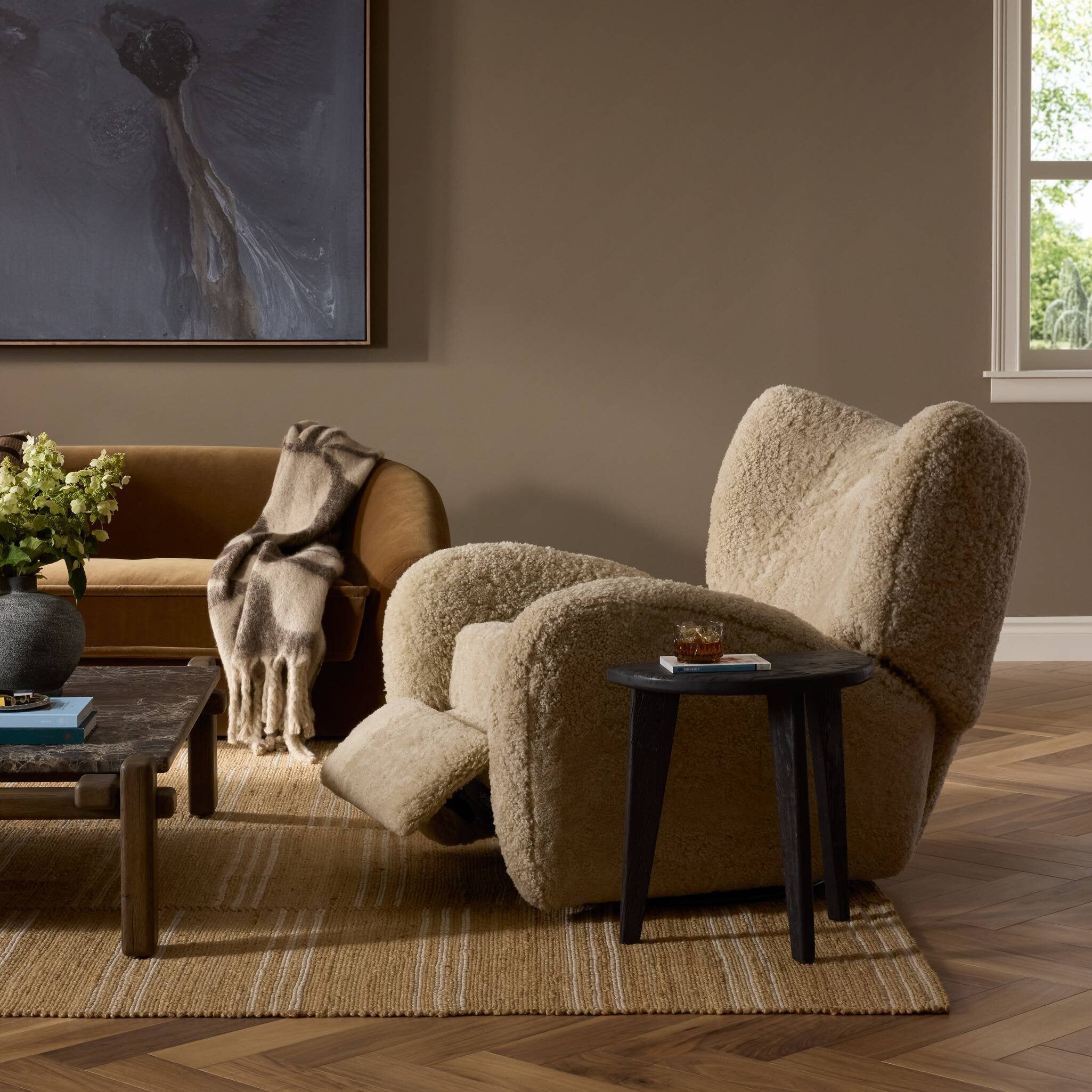 Amelia Swivel Recliner - StyleMeGHD - Chairs