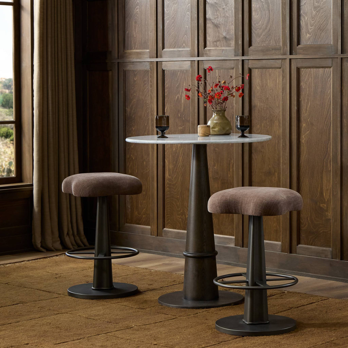 Connors Swivel Bar + Counter Stool - StyleMeGHD - Bar + Counter Stools