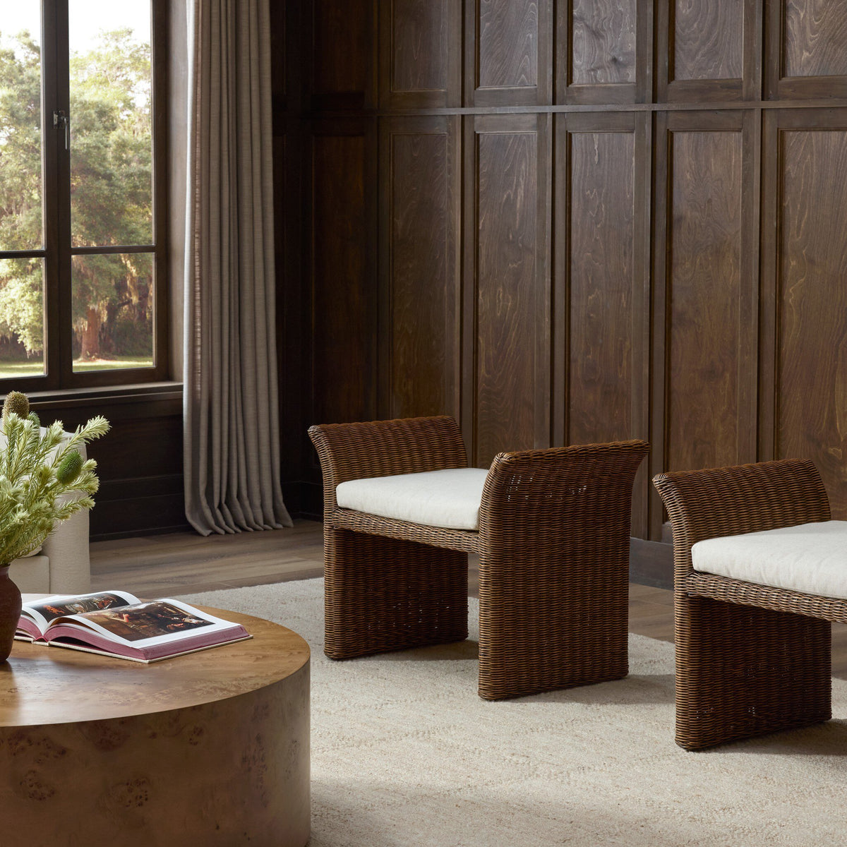 Flora Accent Stool - StyleMeGHD - Ottomans, Benches + Poufs