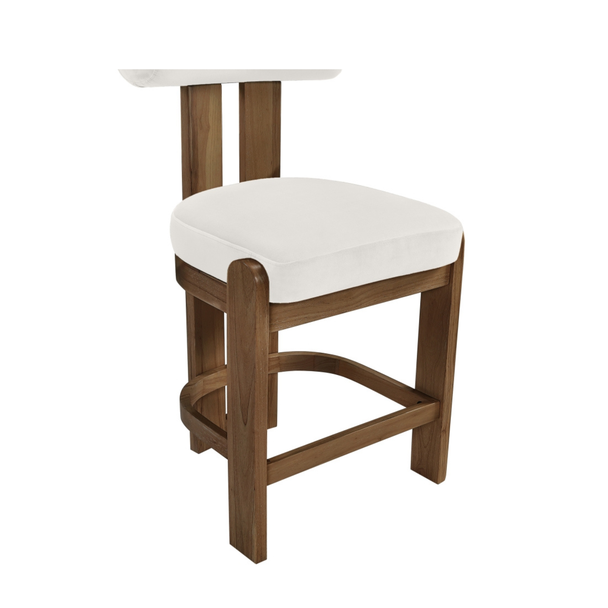 Isla Velvet Counter Stool, Set of 2-Bar + Counter Stools-StyleMeGHD