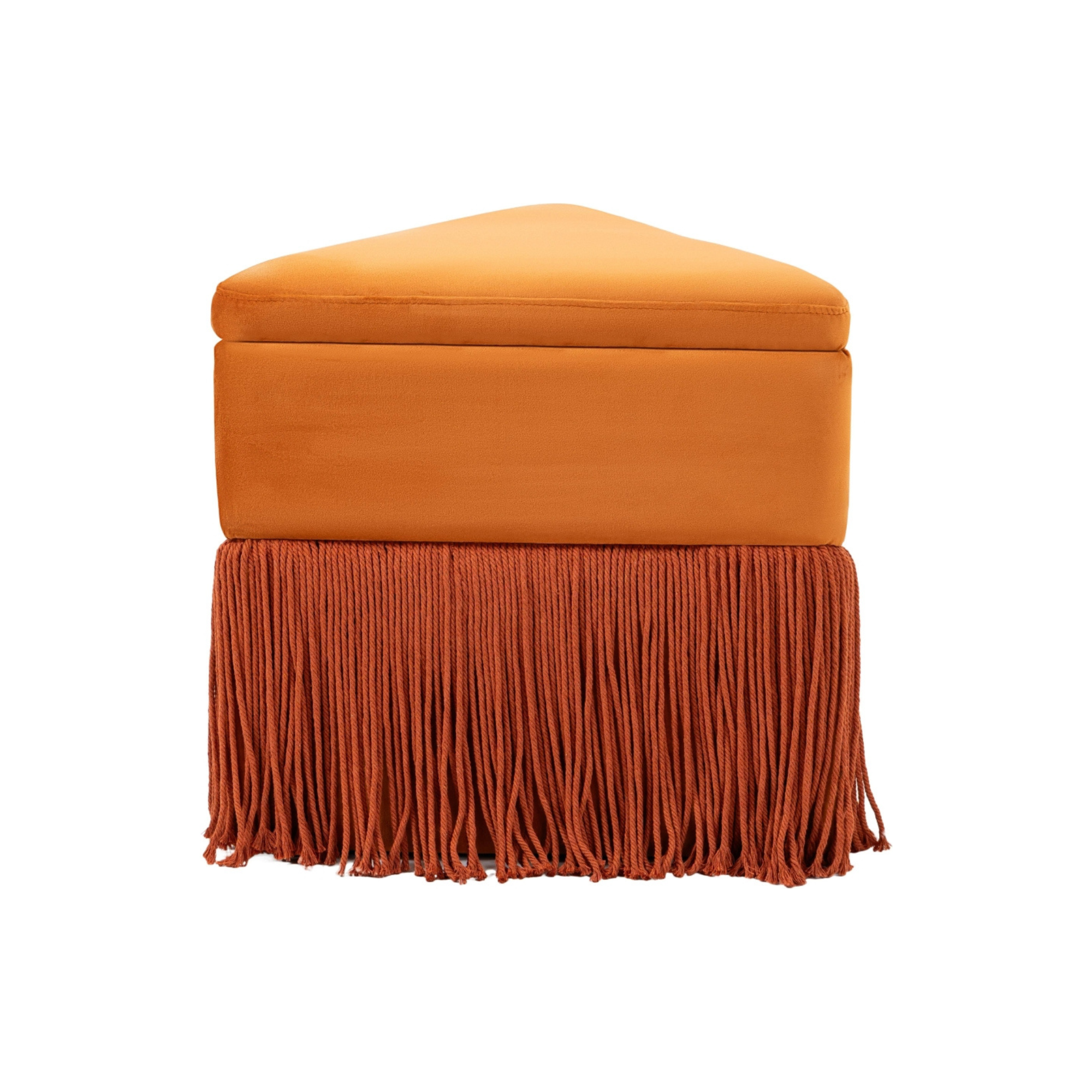 Tivora Fringe Ottoman