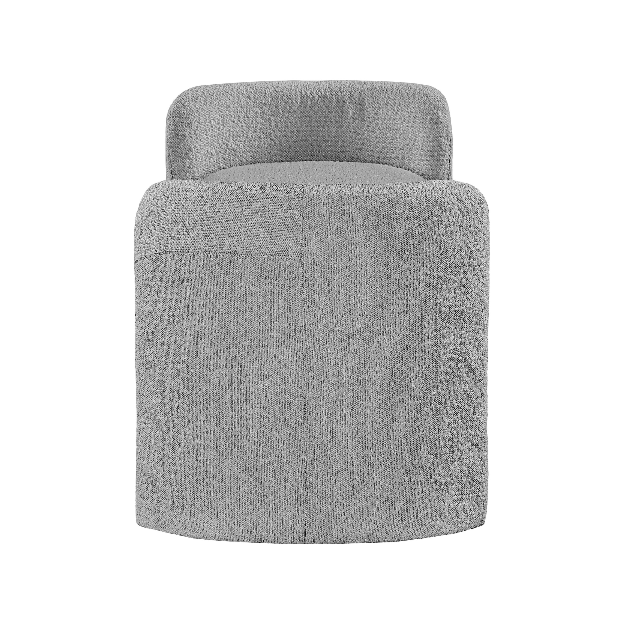 Prescott Boucle Upholstered Bench