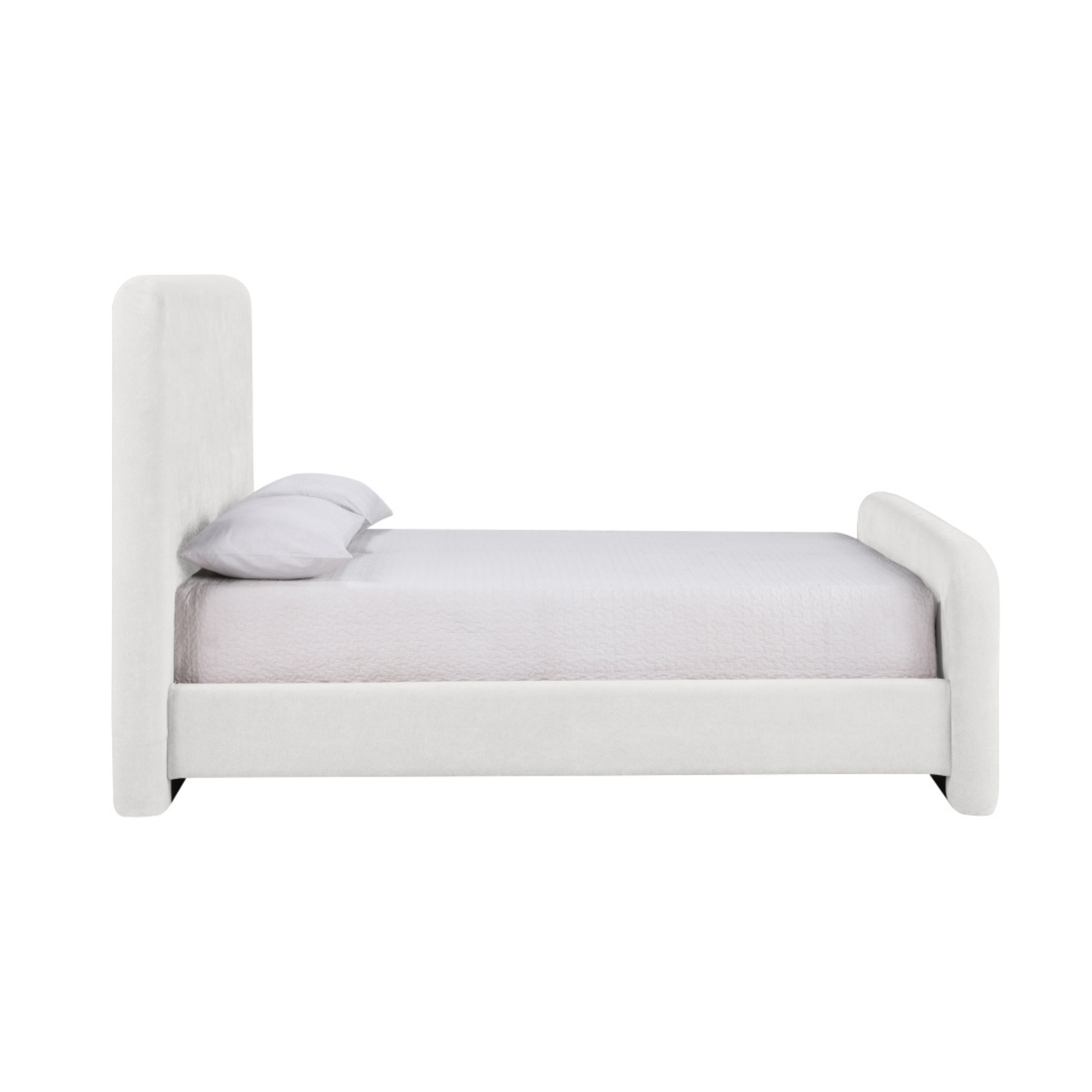 Sable Fabric Bed-Beds + Headboards-StyleMeGHD