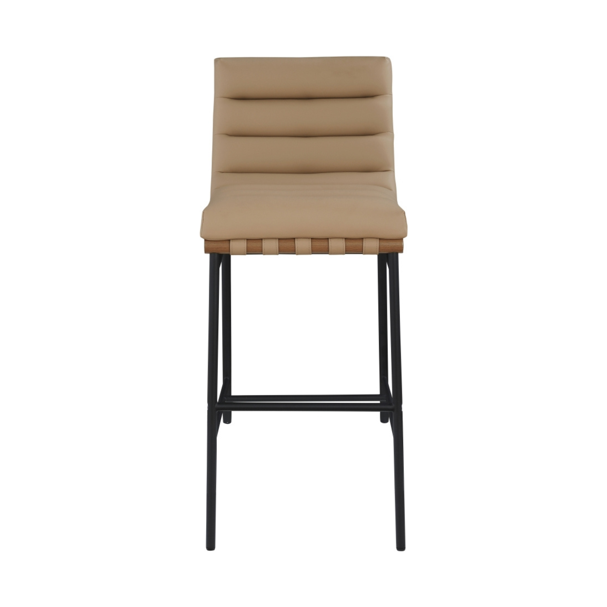Rhea Leather Bar Stool-Bar + Counter Stools-StyleMeGHD