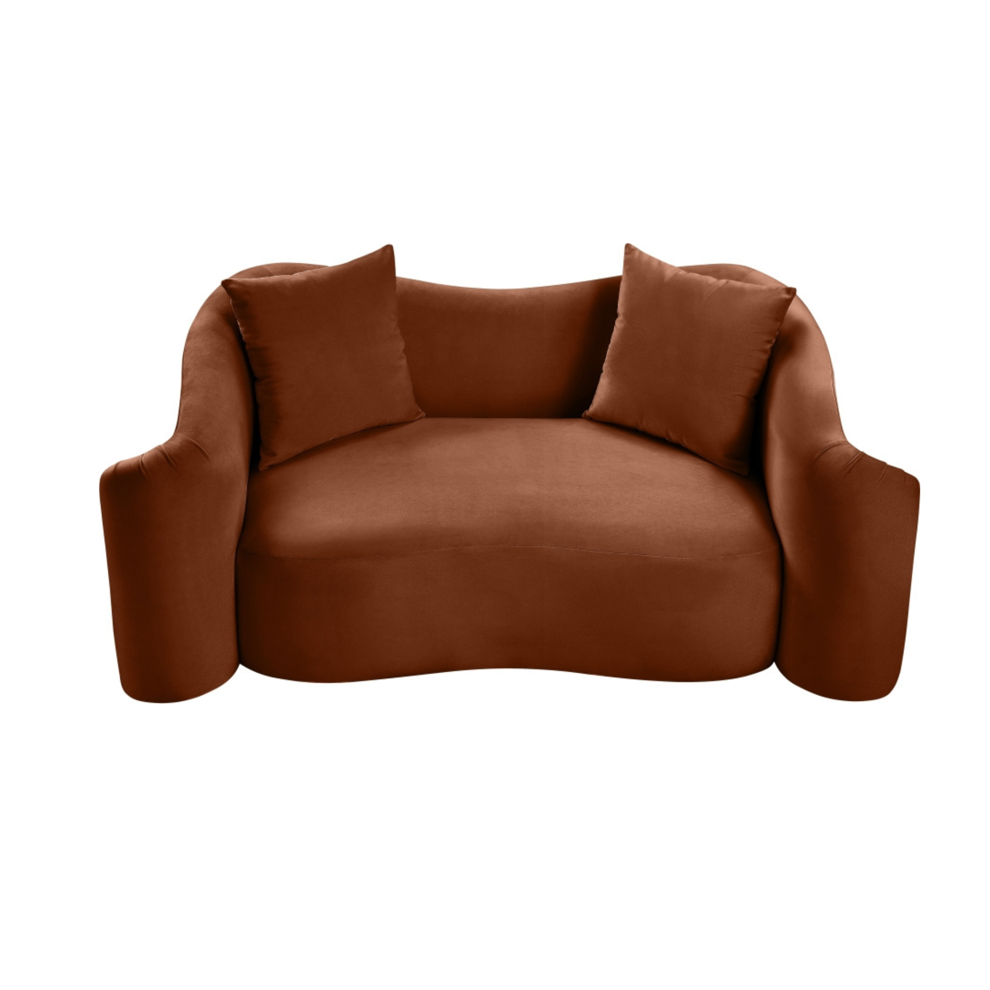 Daston Velvet Loveseat