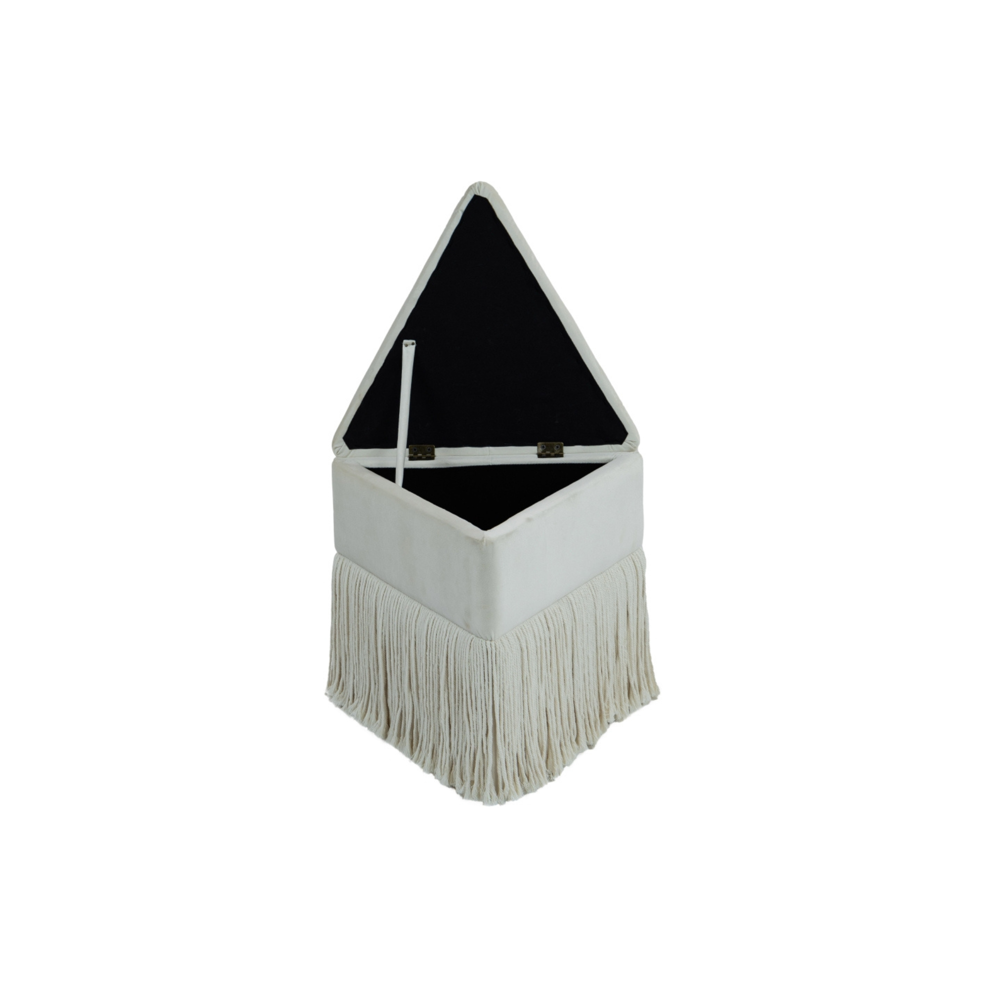 Tivora Fringe Ottoman