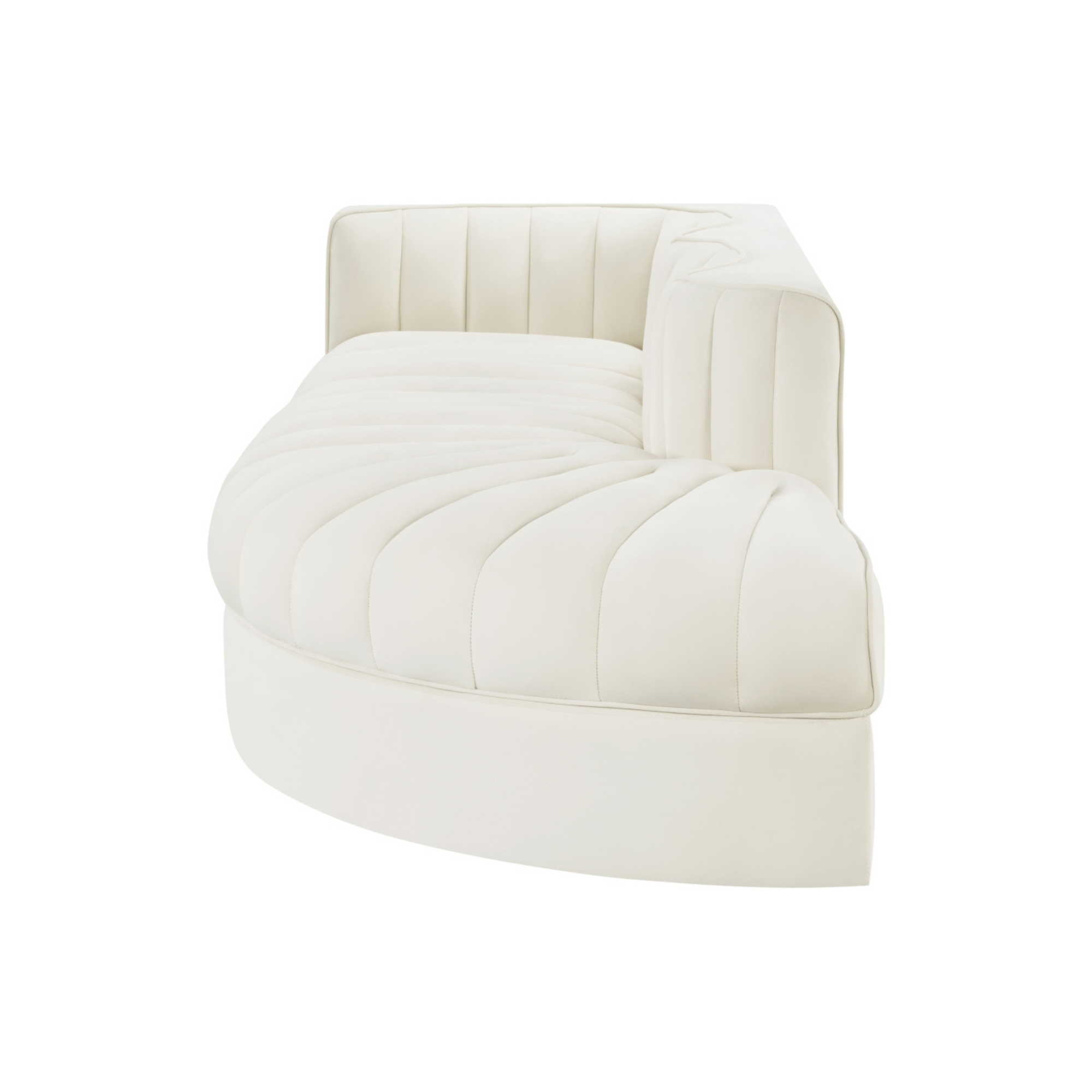 Rumina Velvet 3pc Modular Sectional