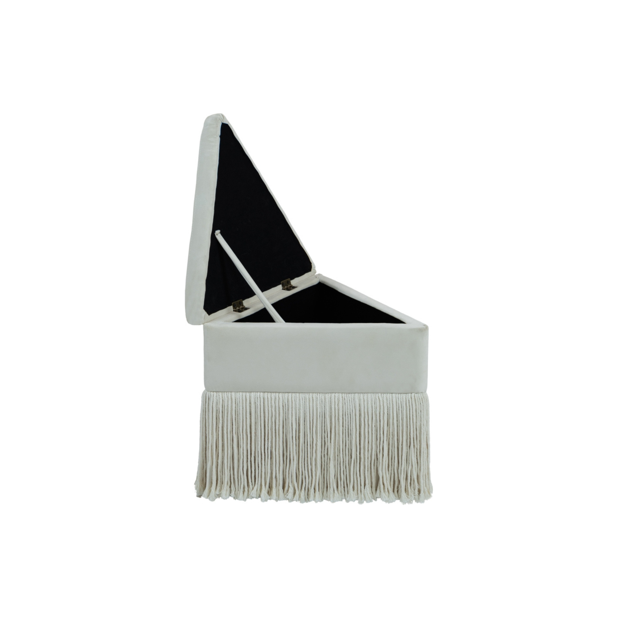 Tivora Fringe Ottoman