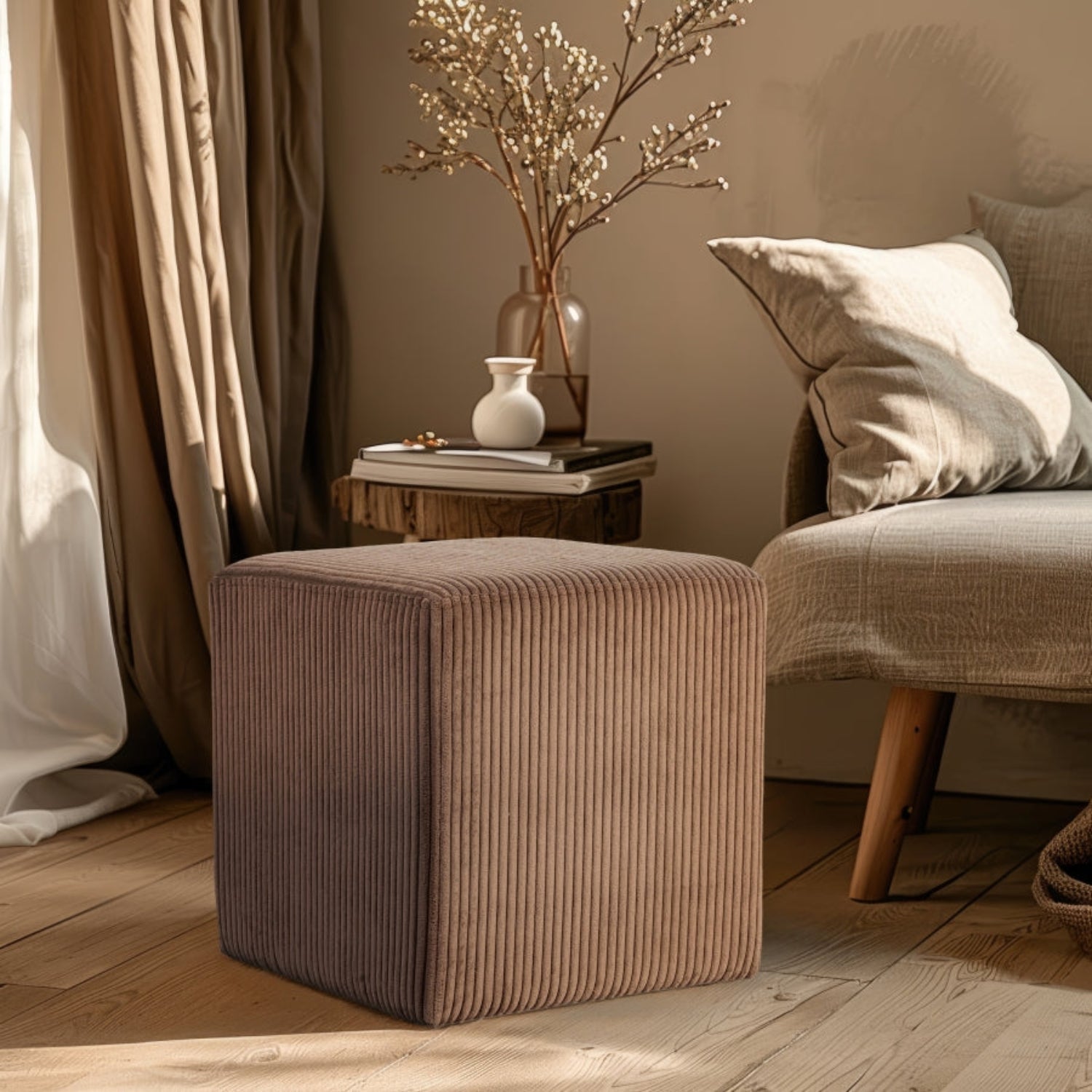 Royle Microsuede Stool