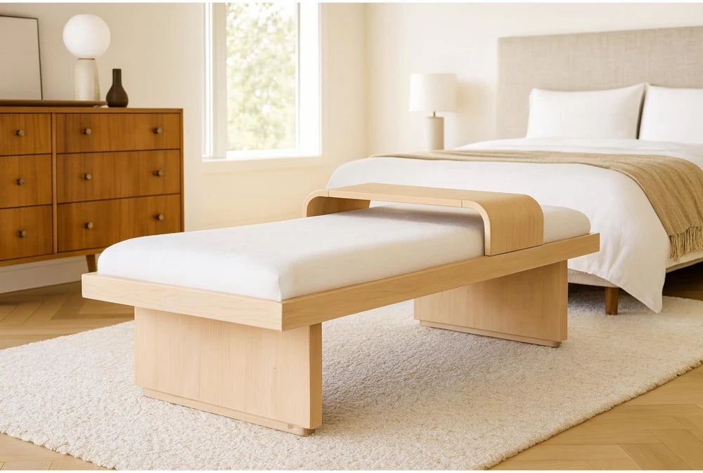 Wellington Chenille Bench