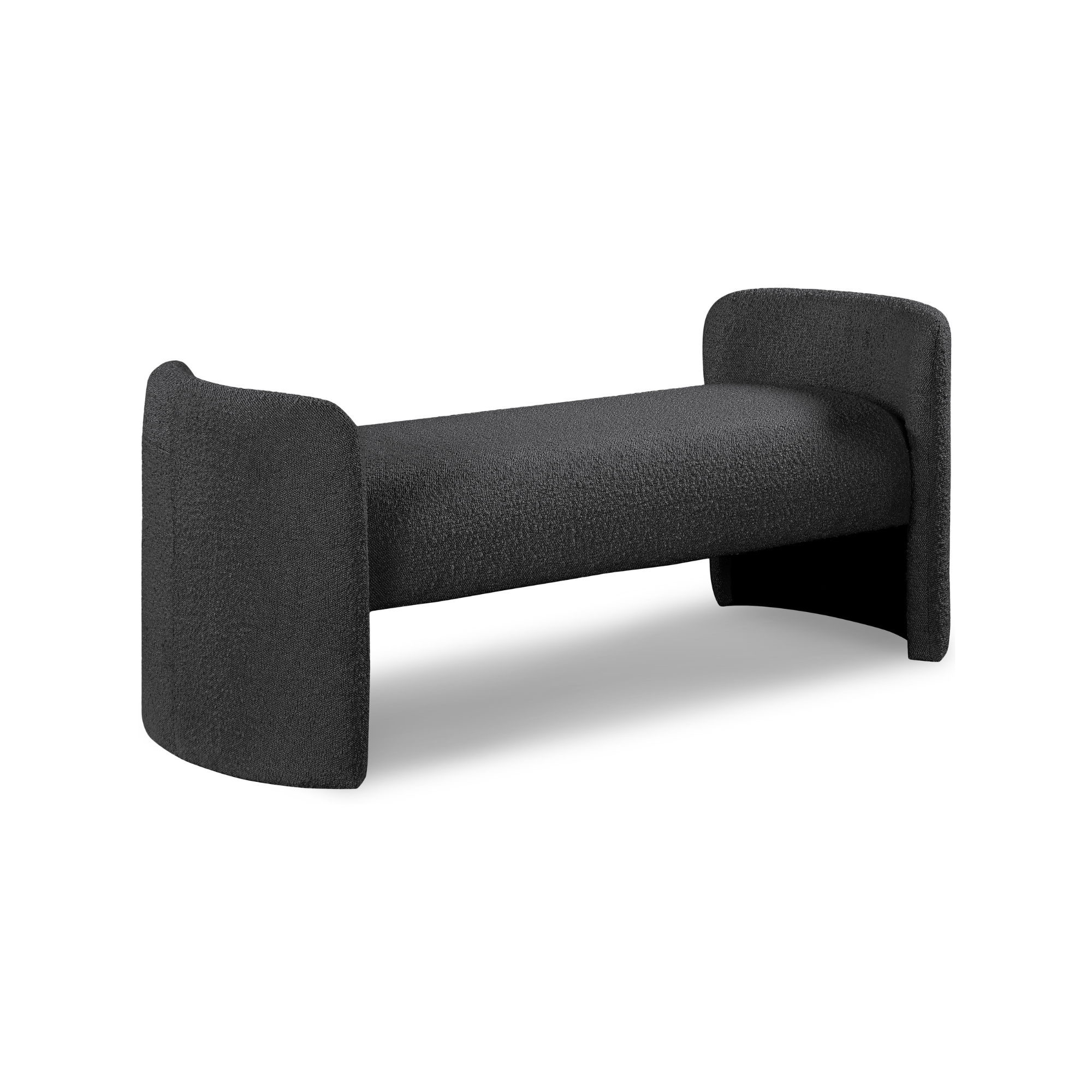 Prescott Boucle Upholstered Bench
