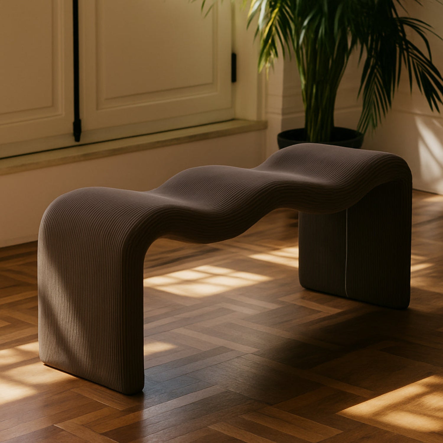 Willa Corduroy Bench