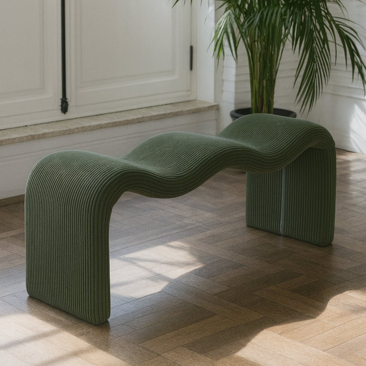 Willa Corduroy Bench