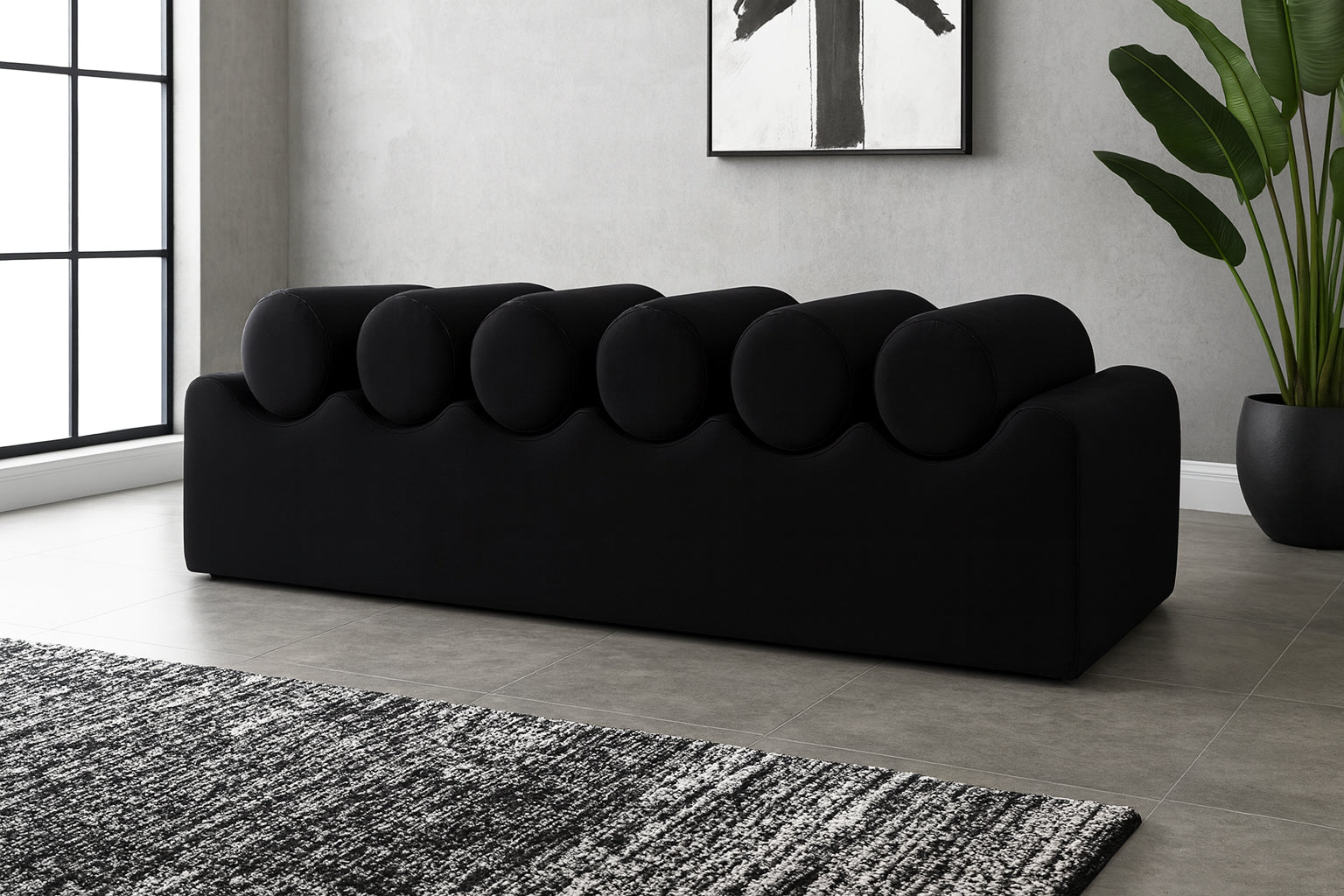 Tanna Vegan Leather Bench