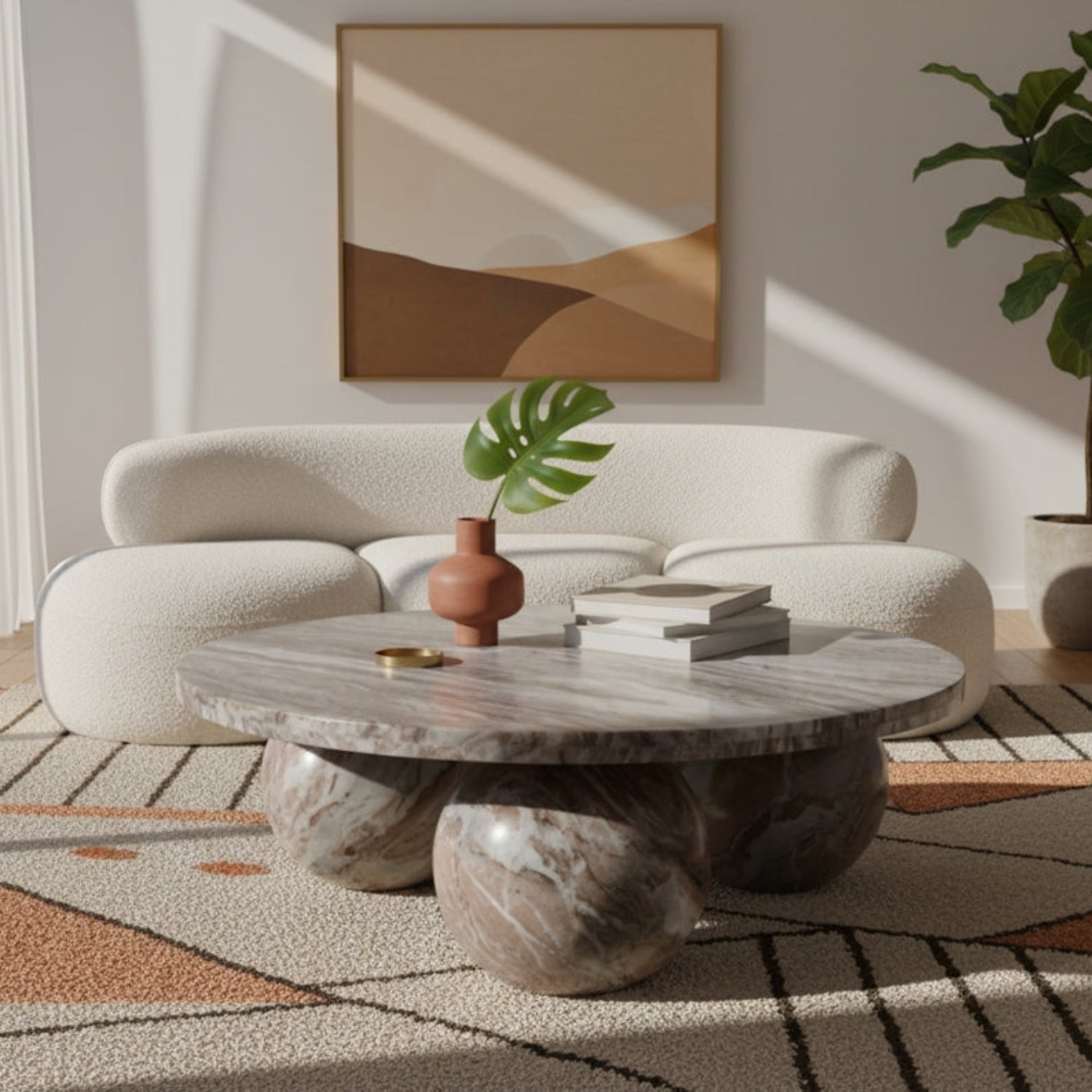 Selio Marble Coffee Table