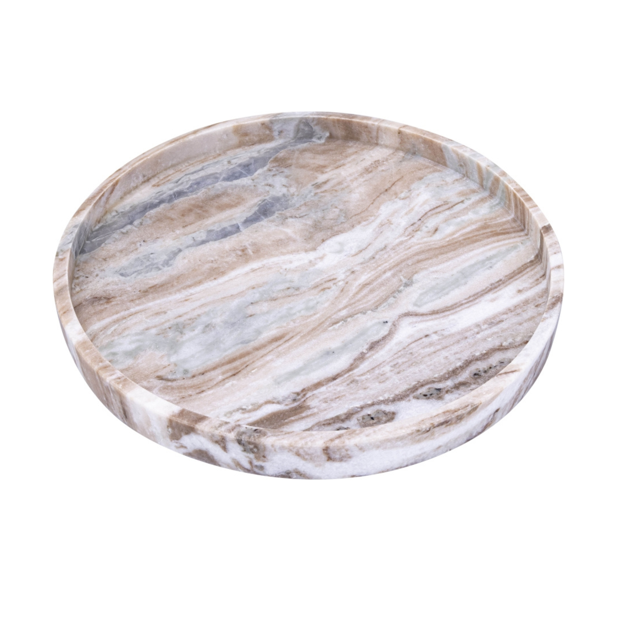 Brenta Marble Tray-Trays + Boxes-StyleMeGHD