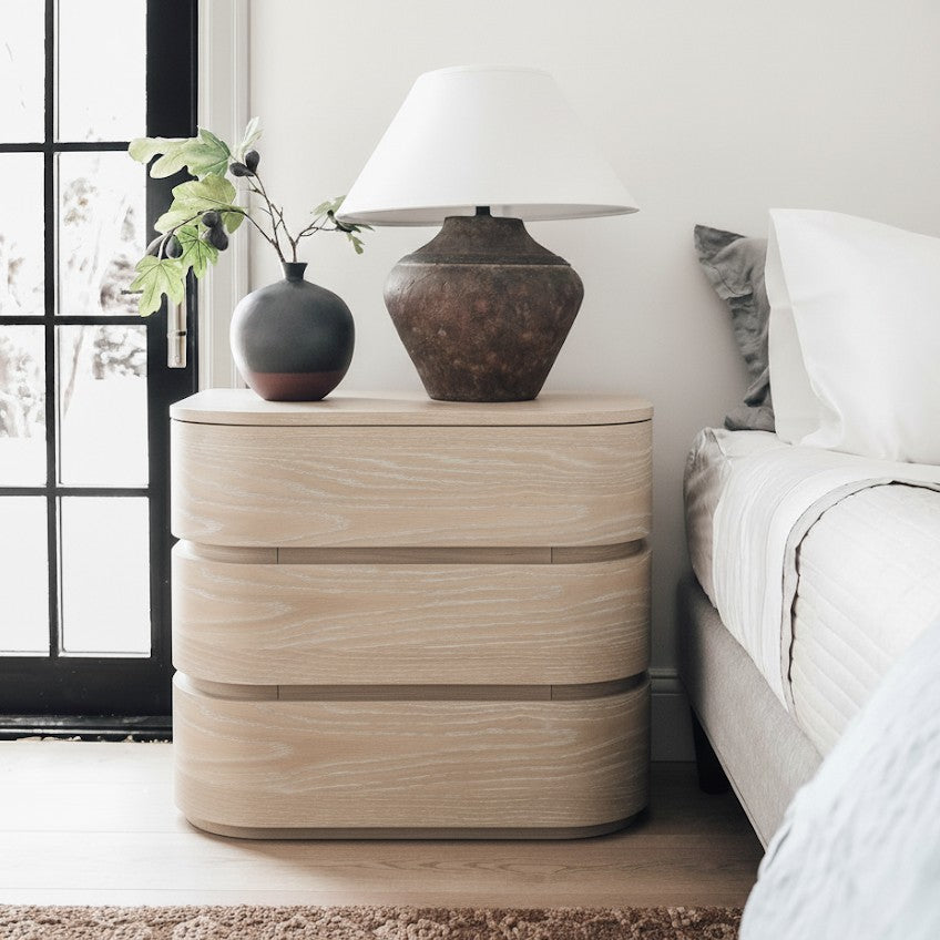 Annalisa Solid Wood Nightstand