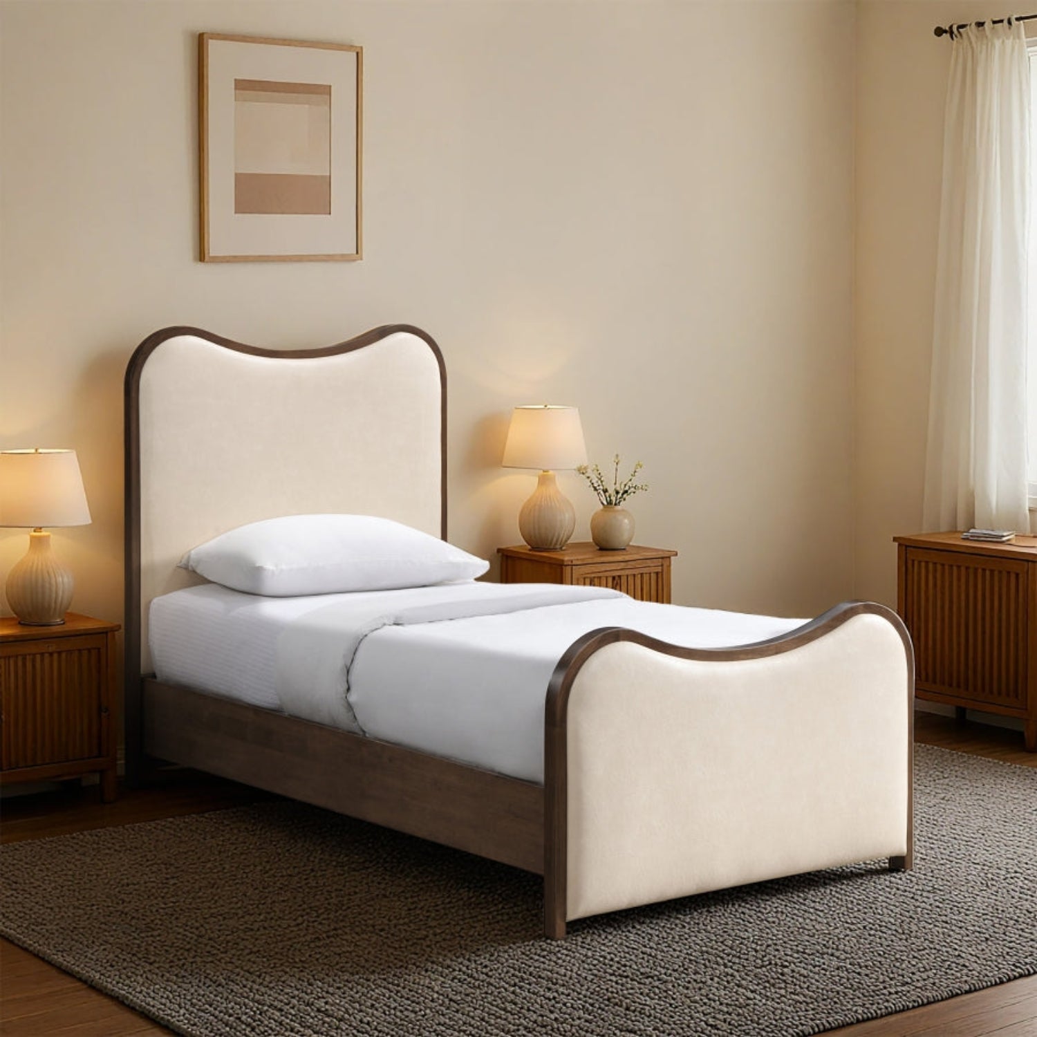 Sosera Vegan Leather Bed