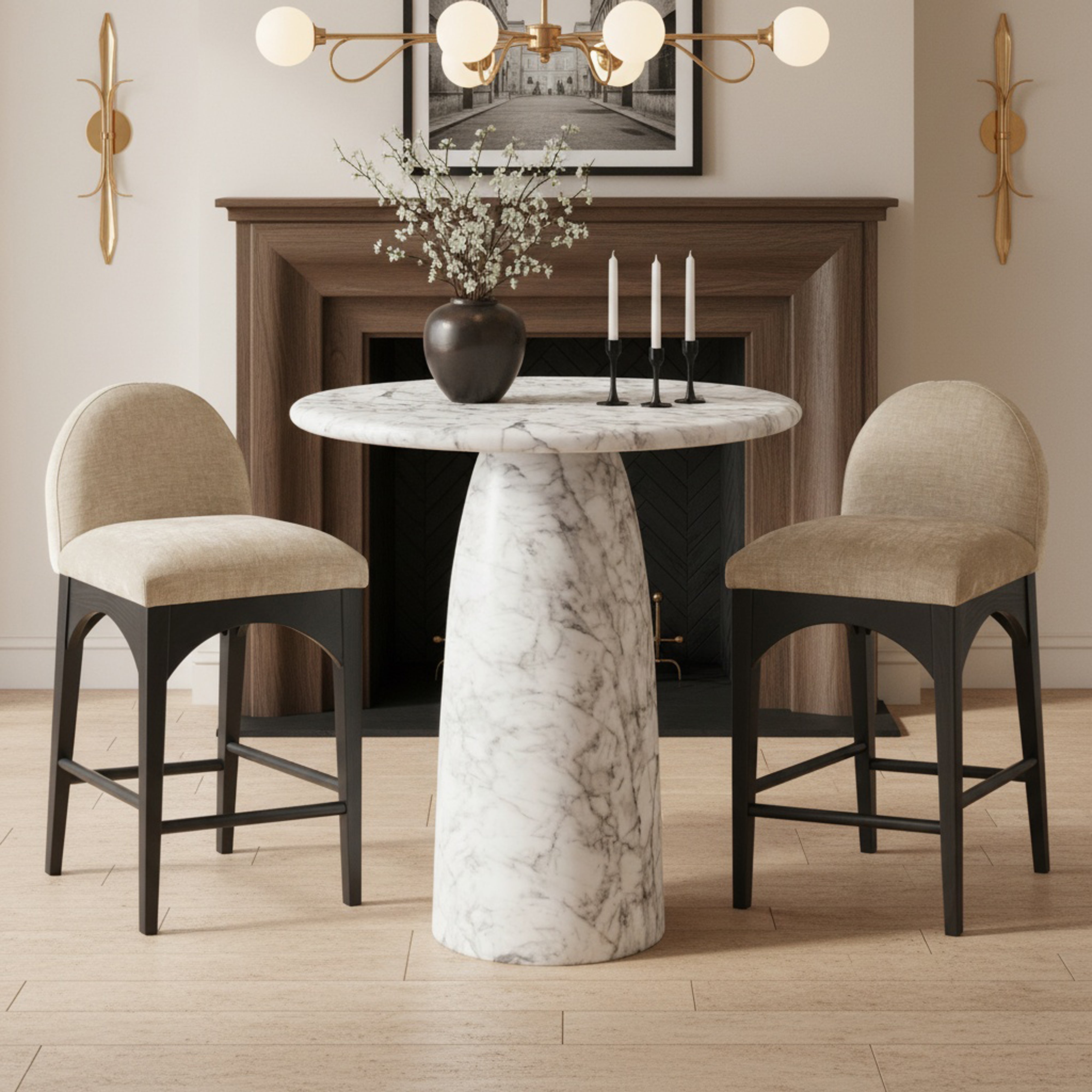 Bronn Concrete Counter Table