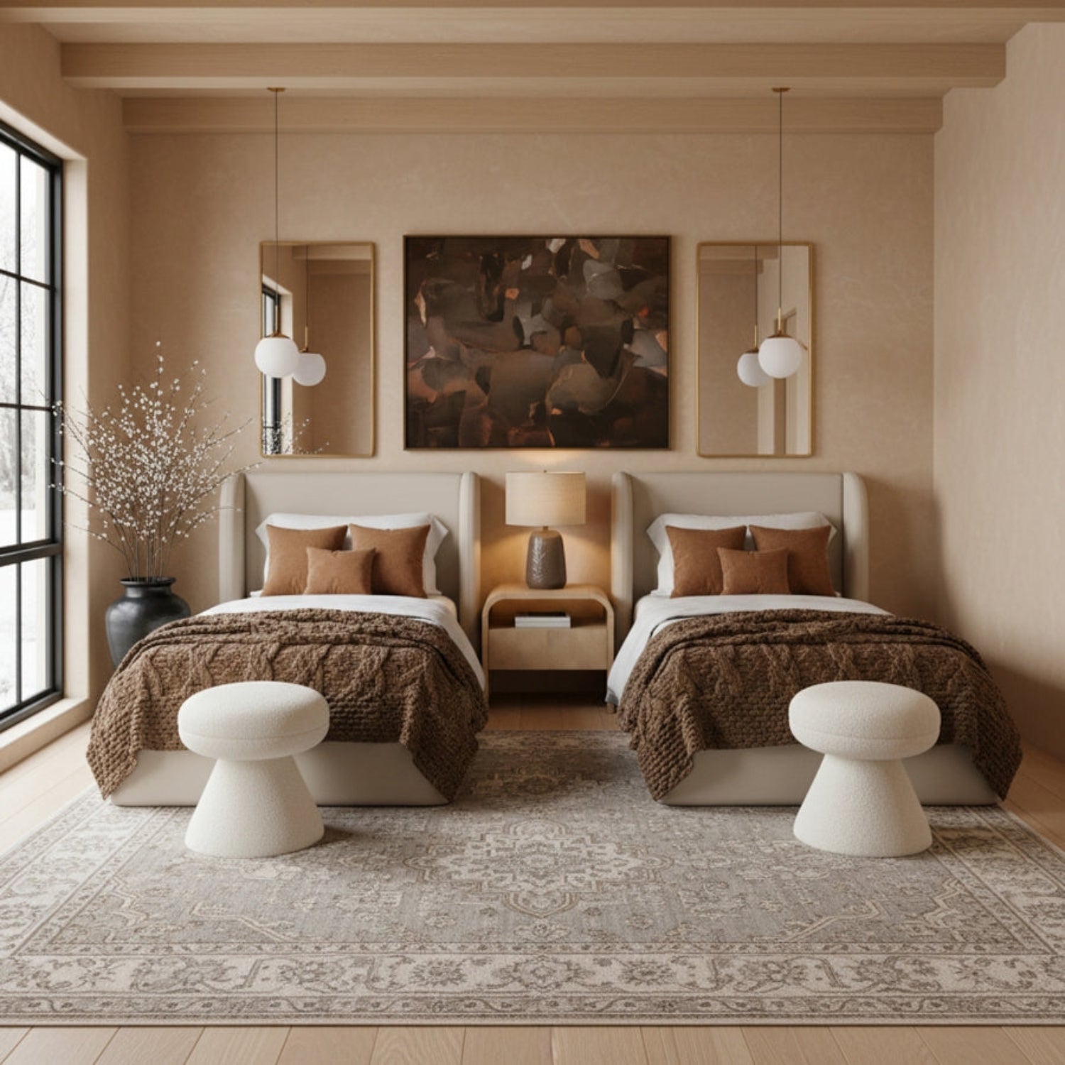 Walden Vegan Leather Bed