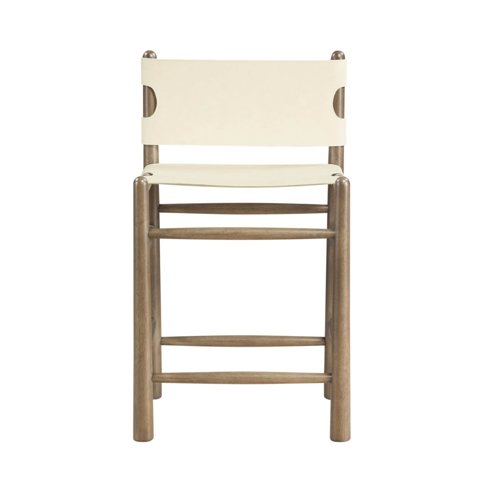 Alma Leather Counter Stool-Bar + Counter Stools-StyleMeGHD