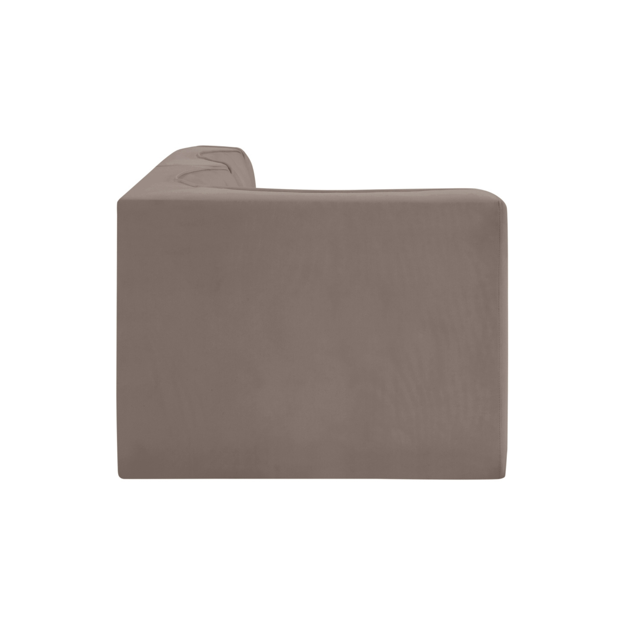 Rumina Velvet 3pc Modular Sectional