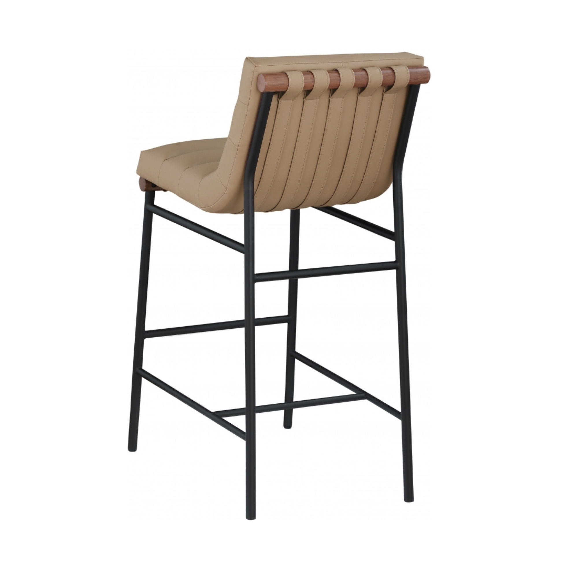 Rhea Leather Bar Stool-Bar + Counter Stools-StyleMeGHD