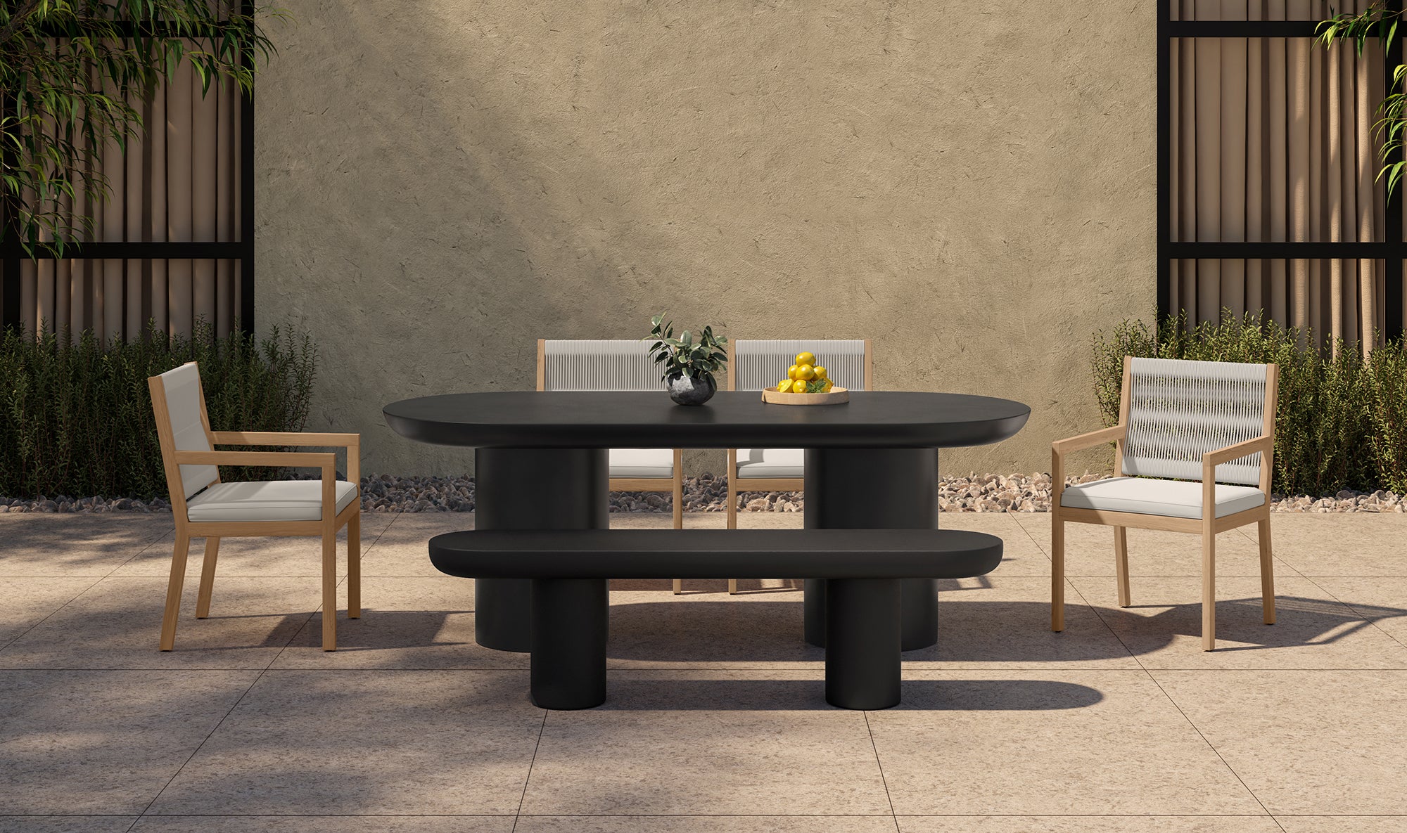 Rocca Dining Table-Outdoor Dining Tables-StyleMeGHD