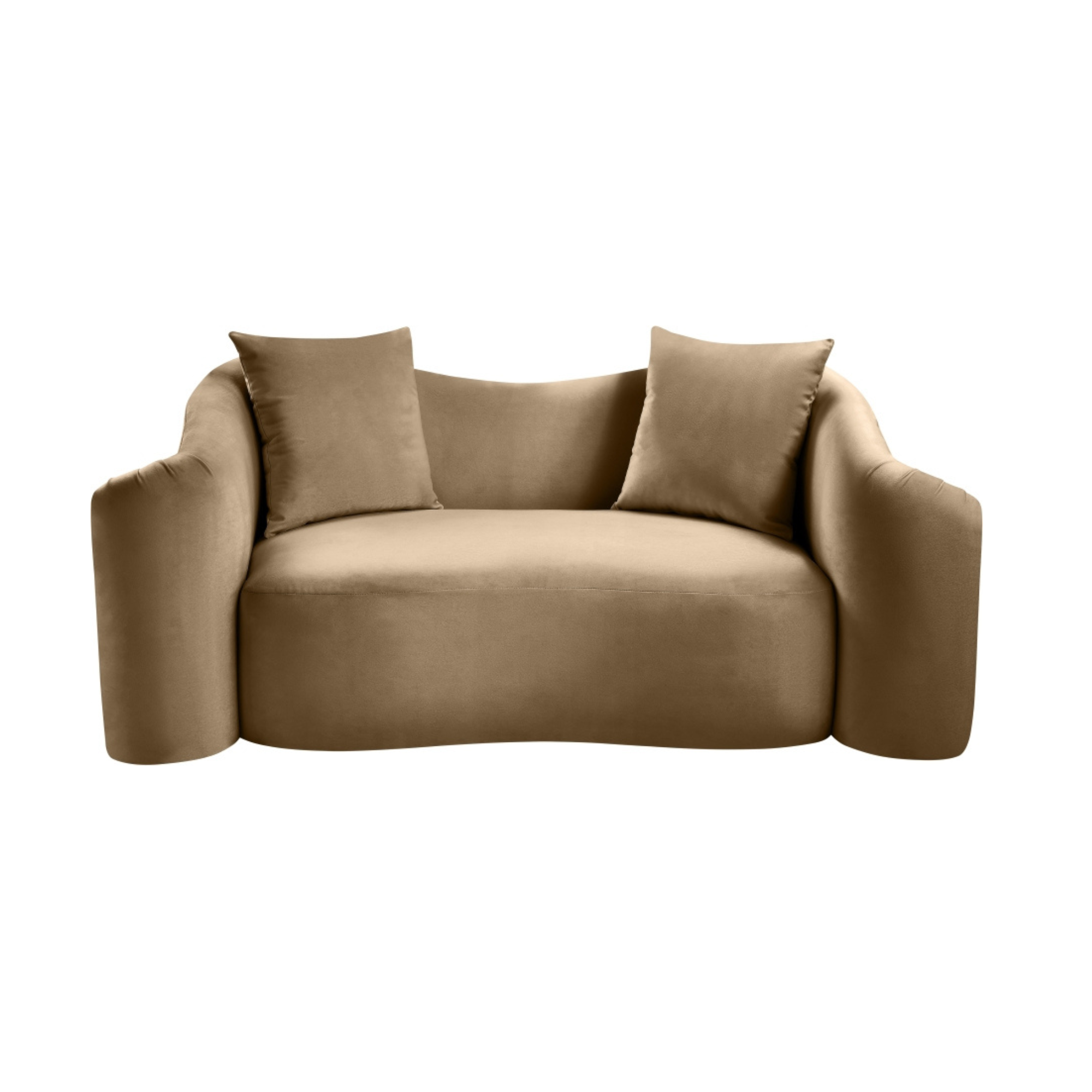 Daston Velvet Loveseat