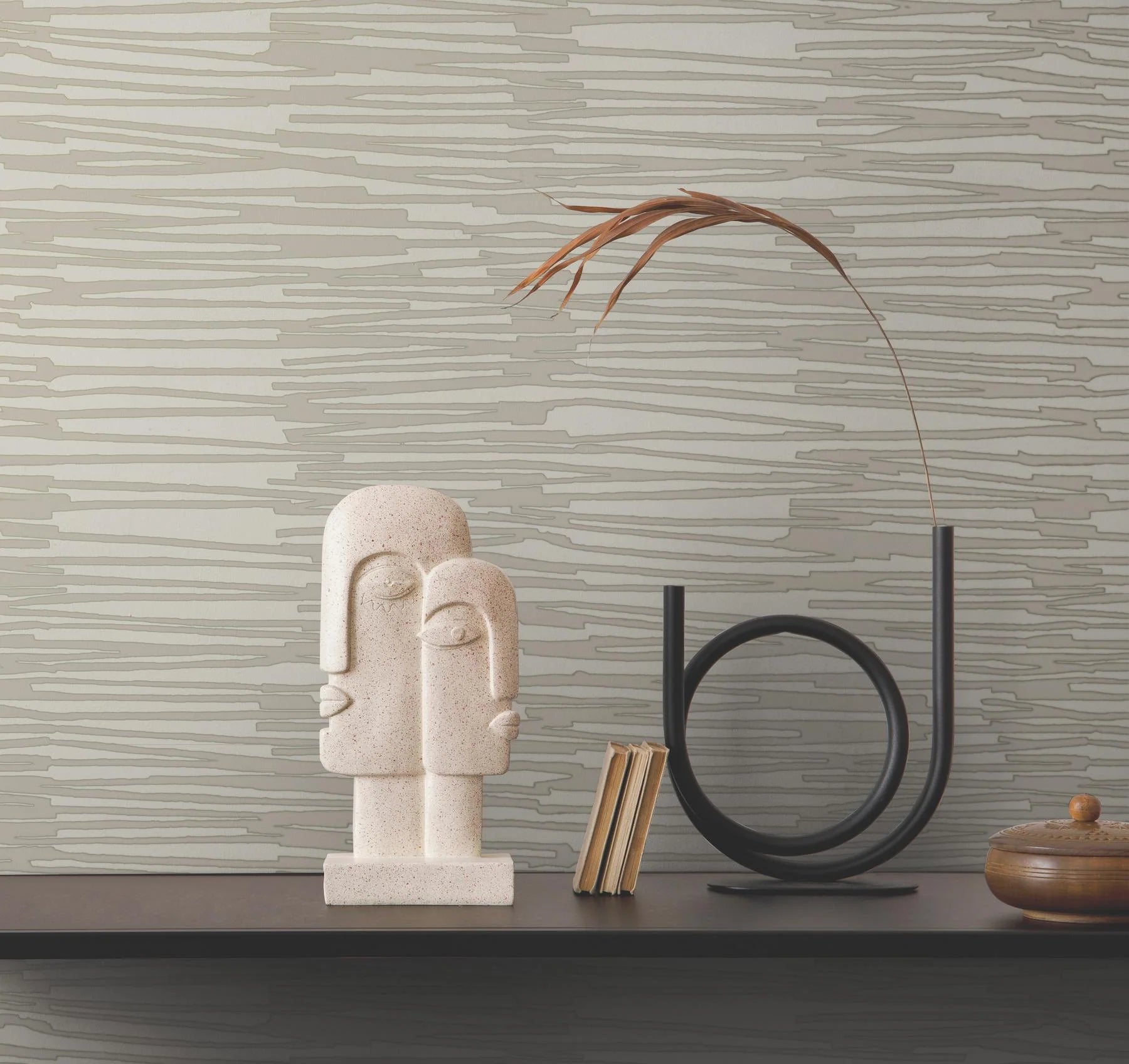 Water Reed Thatch Wallpaper-Wallpaper-StyleMeGHD