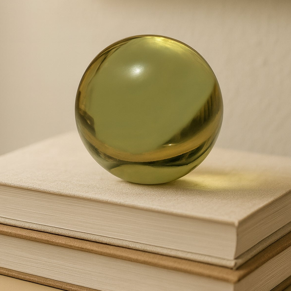 Bonn Cast Glass Orb-Decorative Objects-StyleMeGHD