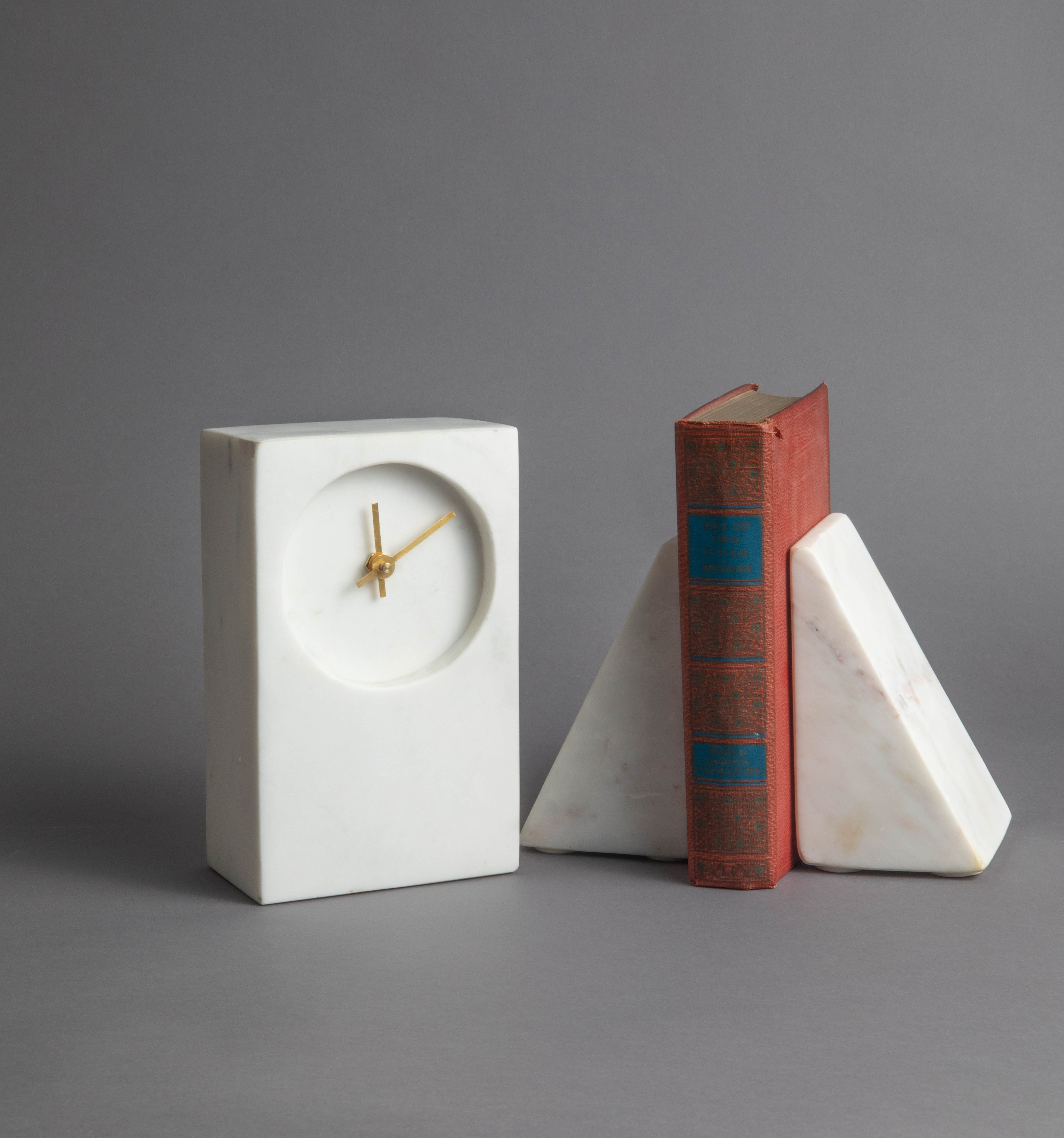 Rimini Marble Bookends