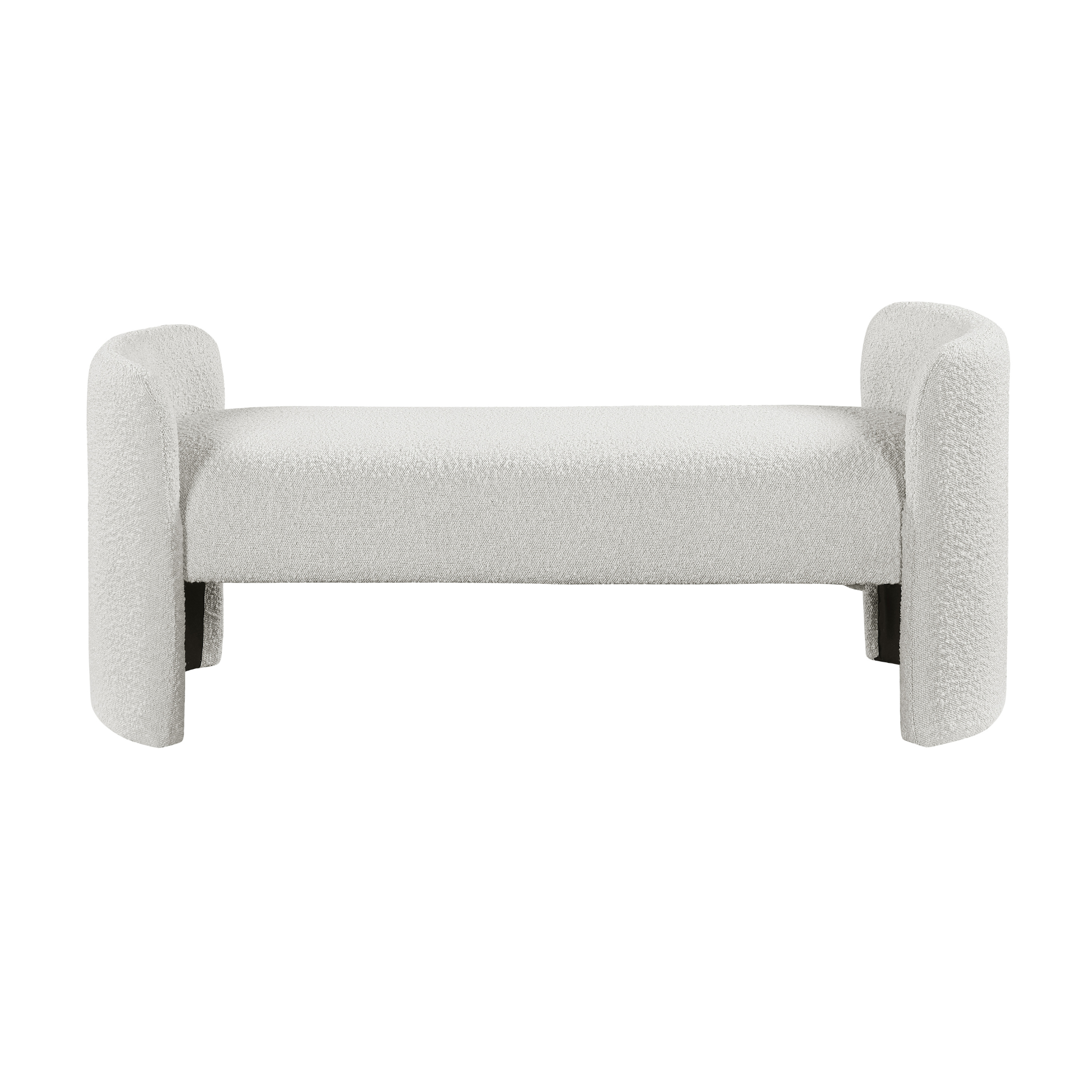 Prescott Boucle Upholstered Bench