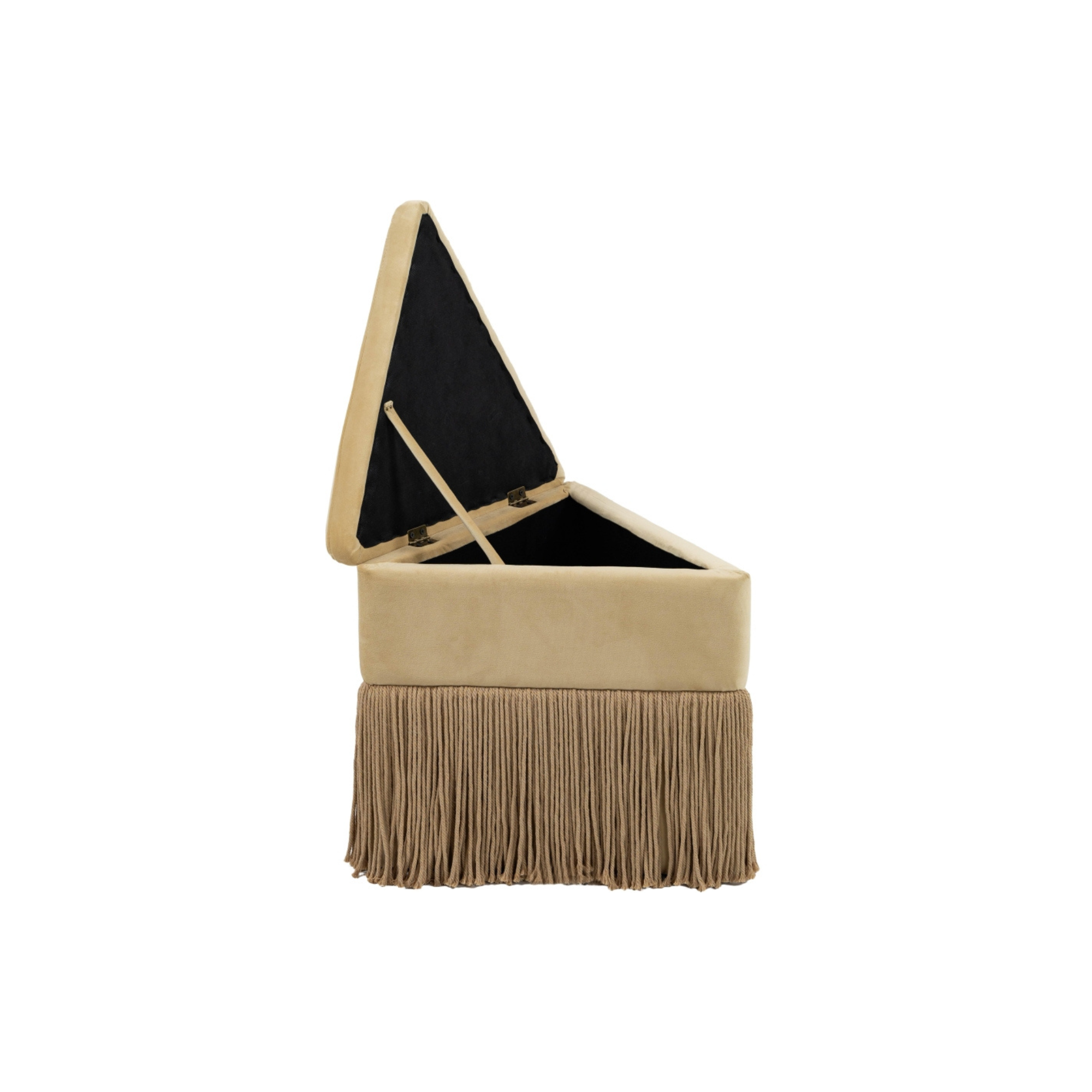 Tivora Fringe Ottoman