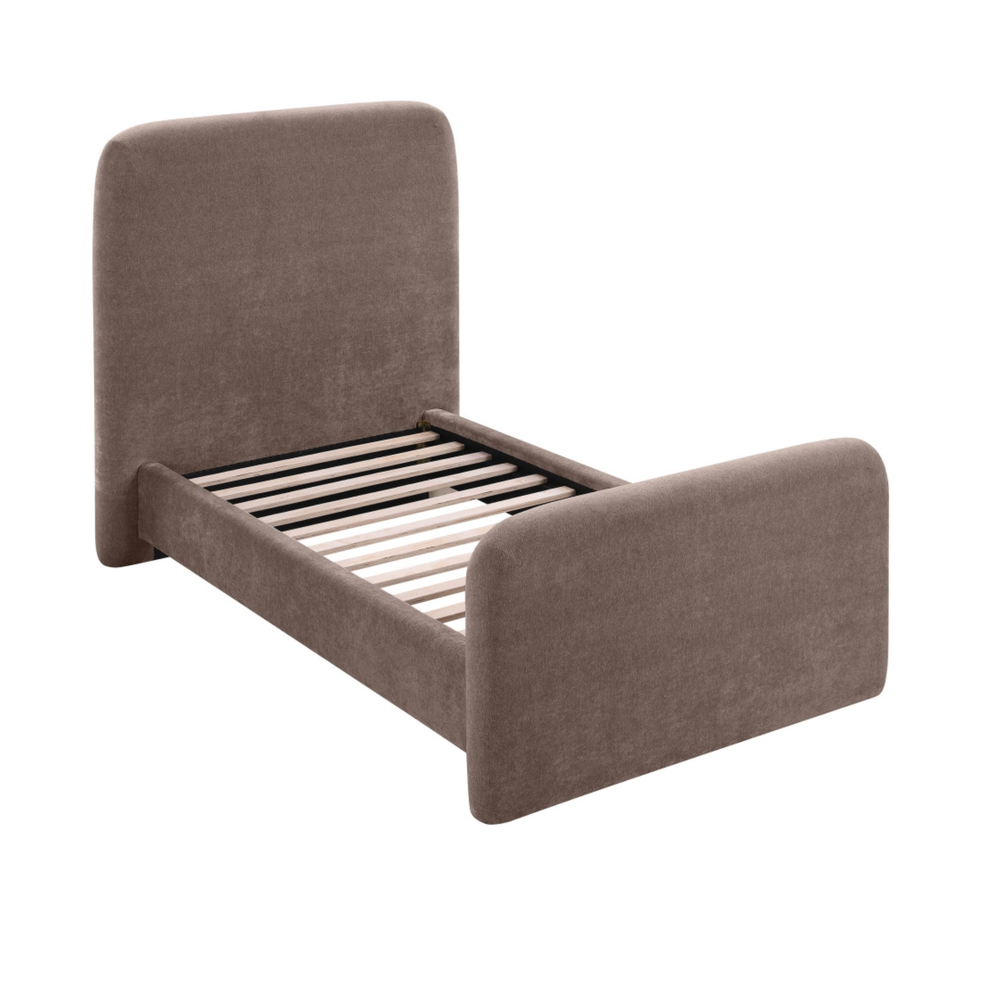 Sable Fabric Bed-Beds + Headboards-StyleMeGHD