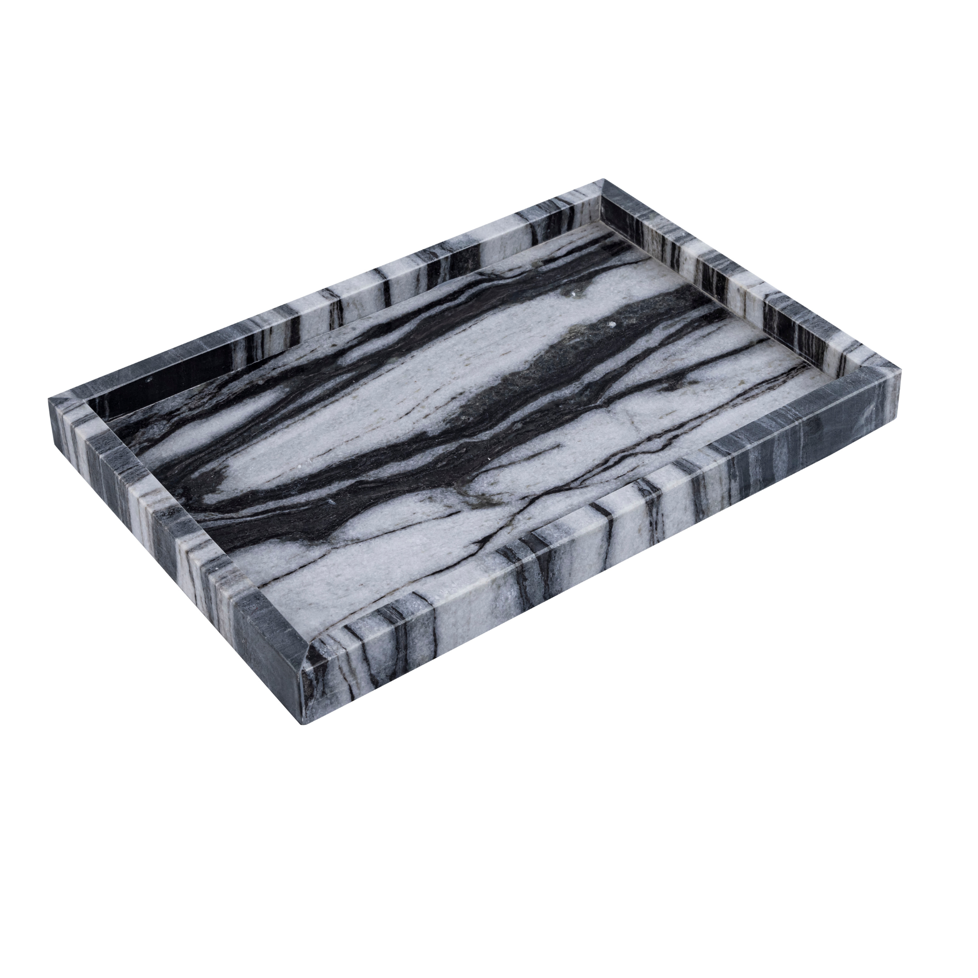 Elluna Marble Tray-Trays + Boxes-StyleMeGHD