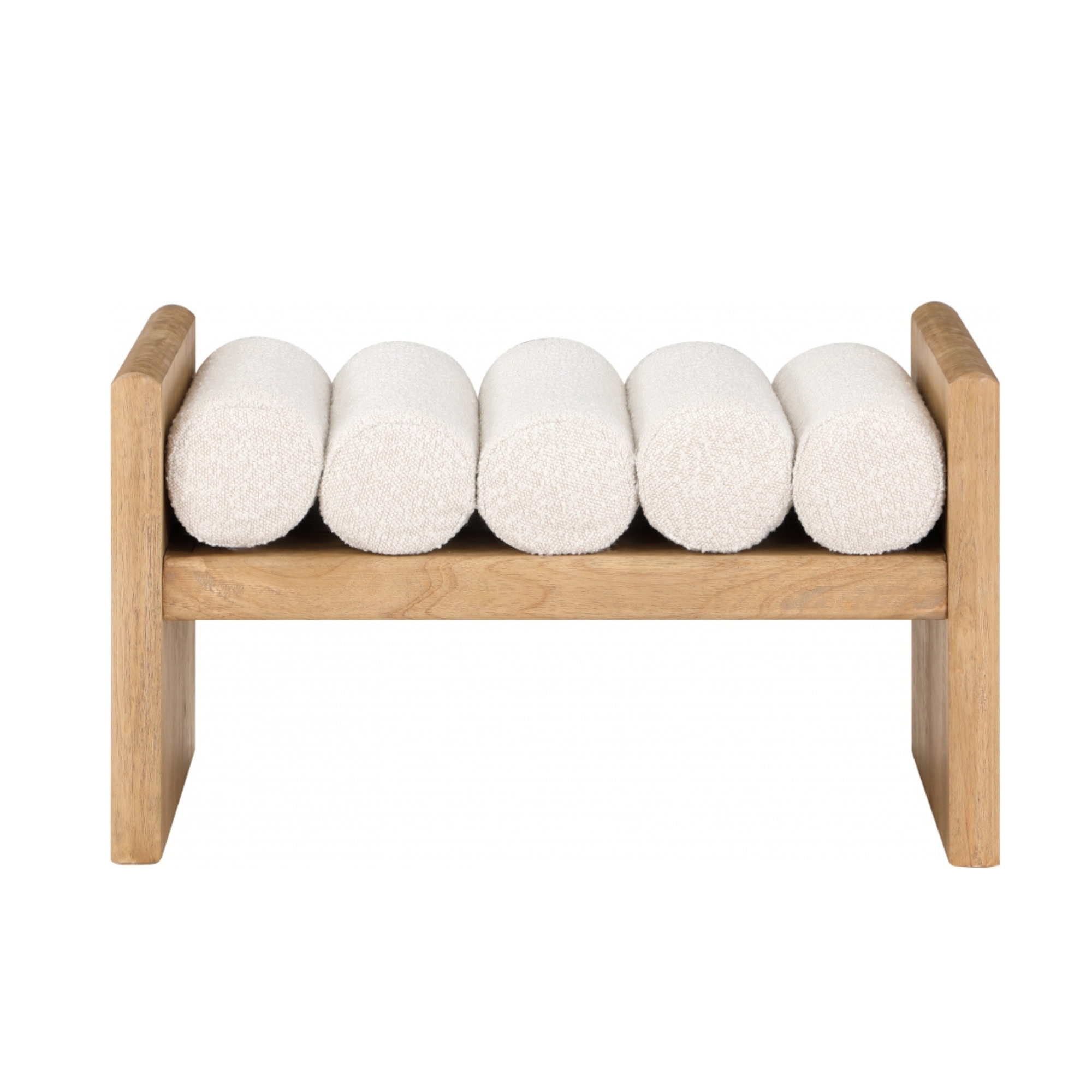 Celia Fabric Bench-Ottomans, Benches + Poufs-StyleMeGHD