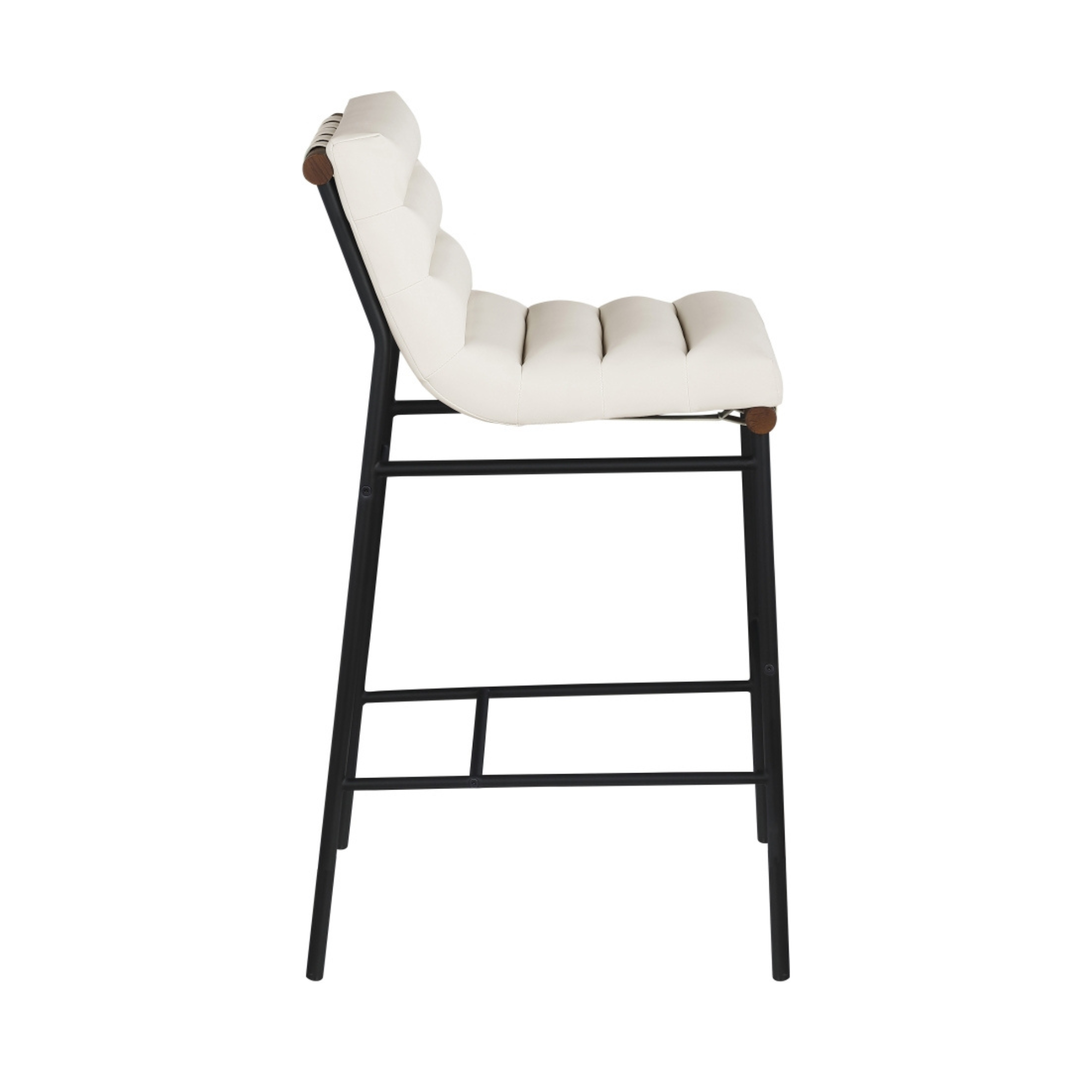 Rhea Leather Bar Stool-Bar + Counter Stools-StyleMeGHD