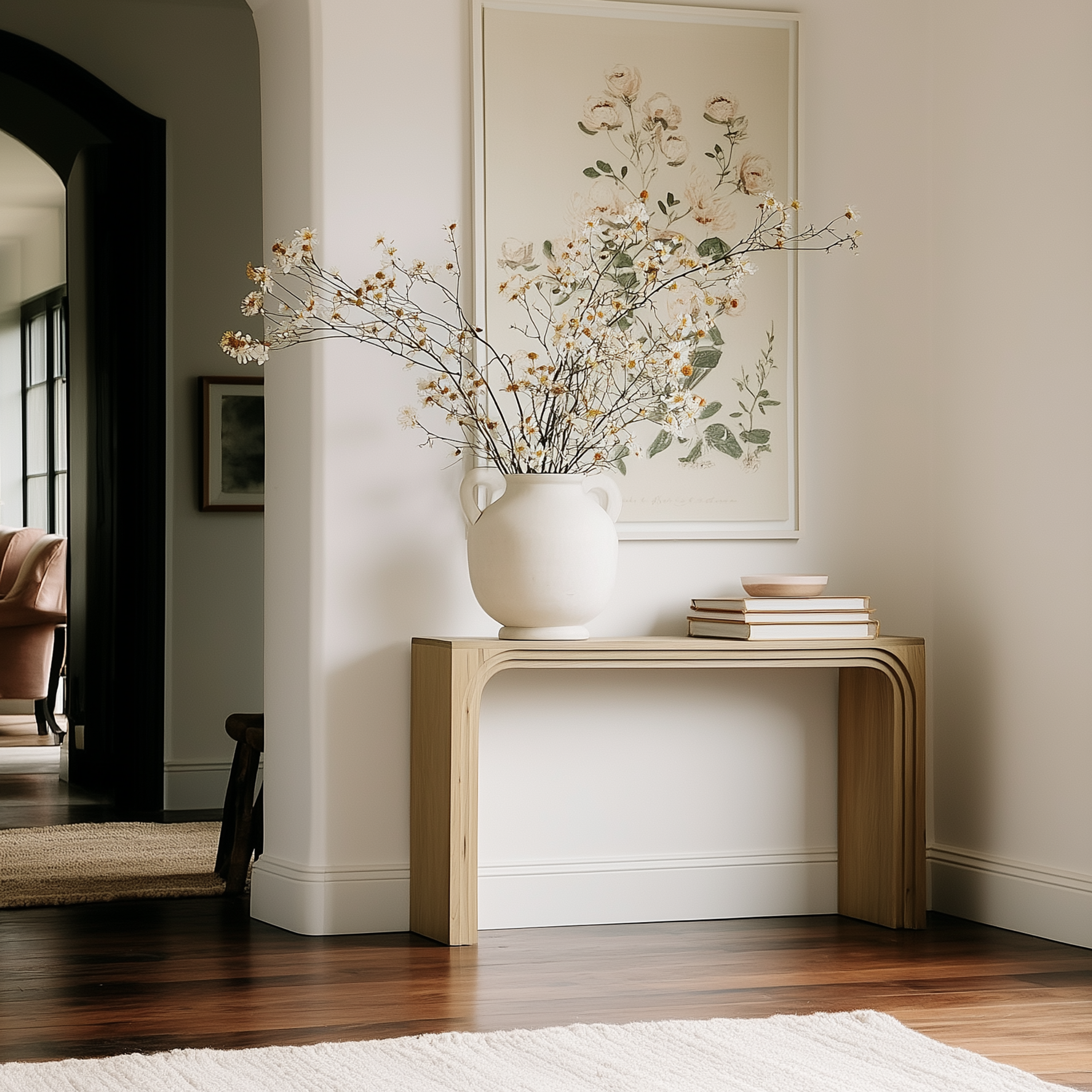 Berwyn Console Table-Consoles + Sideboards-StyleMeGHD