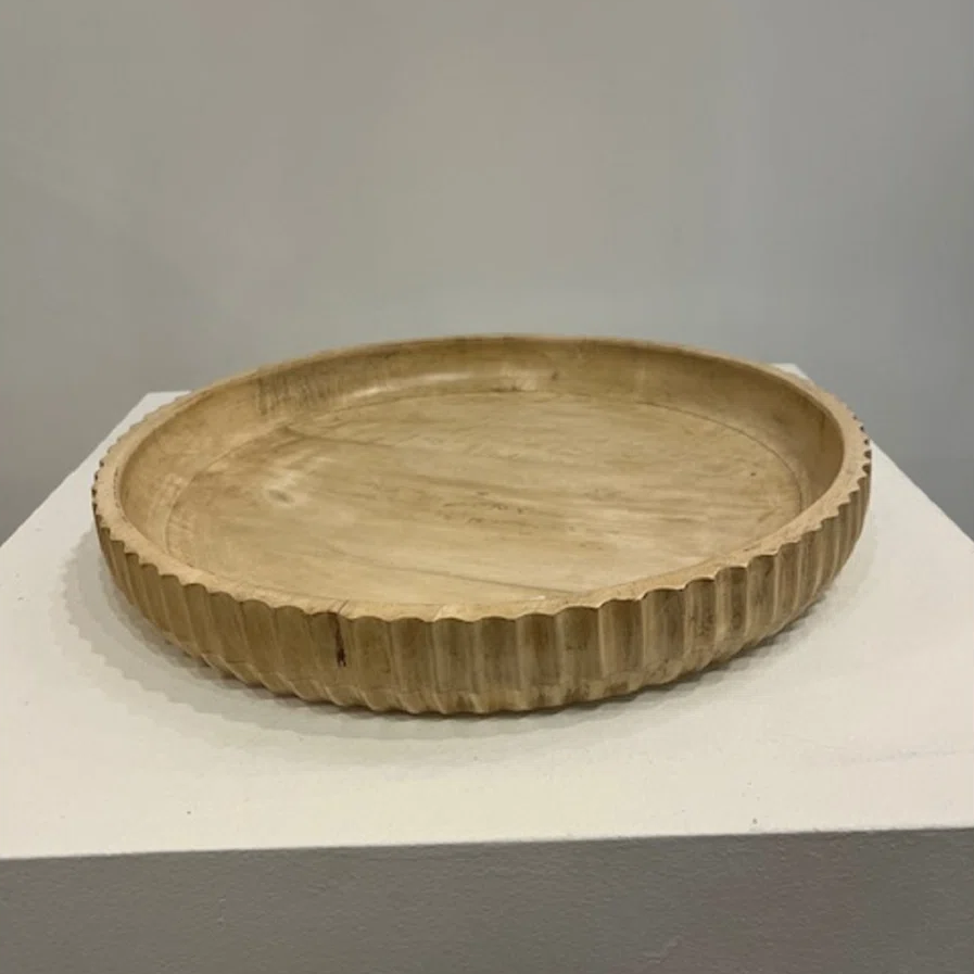 Belen Wood Bowl-Decorative Objects-StyleMeGHD
