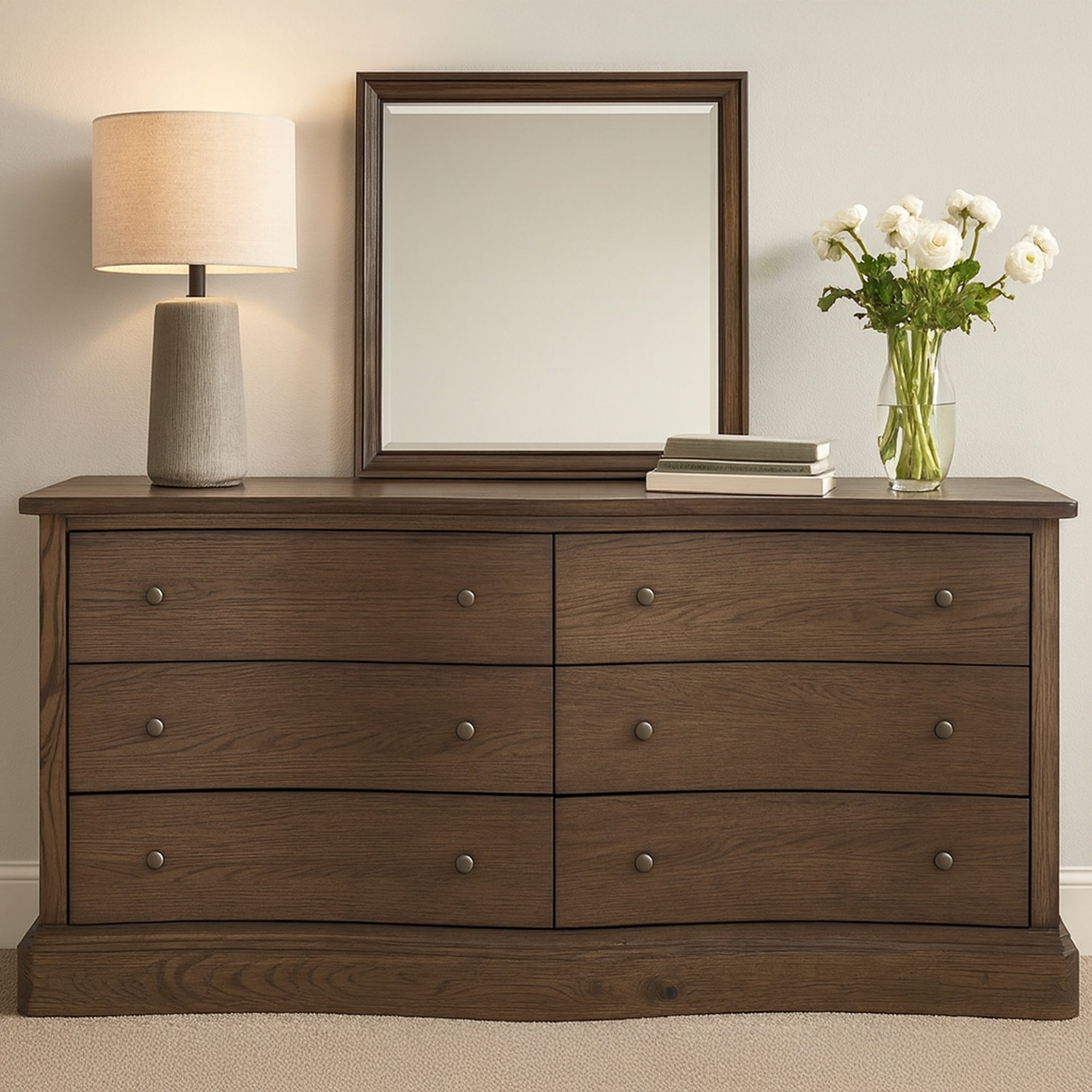 Clare 6 Drawer Dresser-Dressers-StyleMeGHD