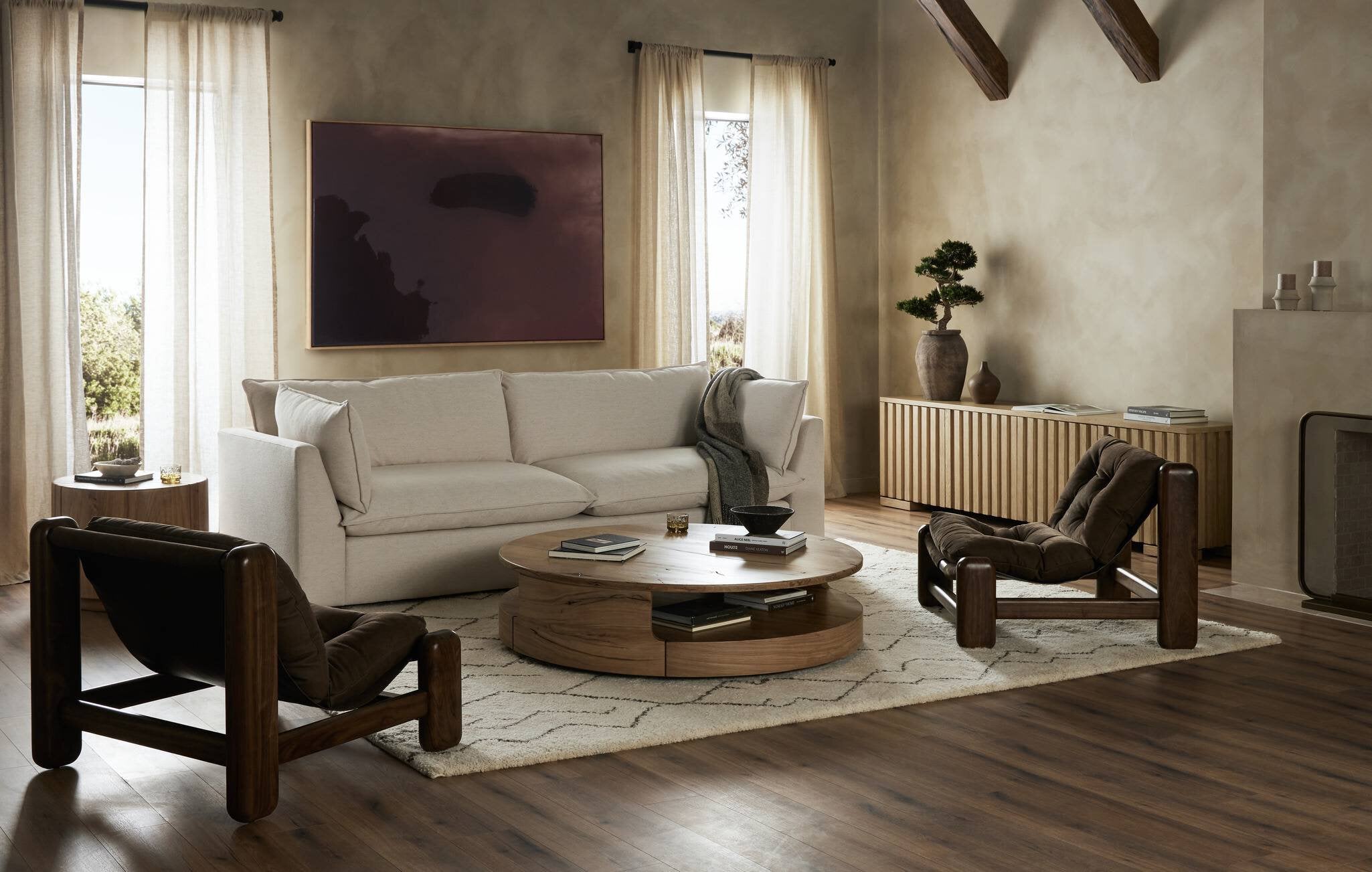 Royal Media Console-Consoles + Sideboards-StyleMeGHD