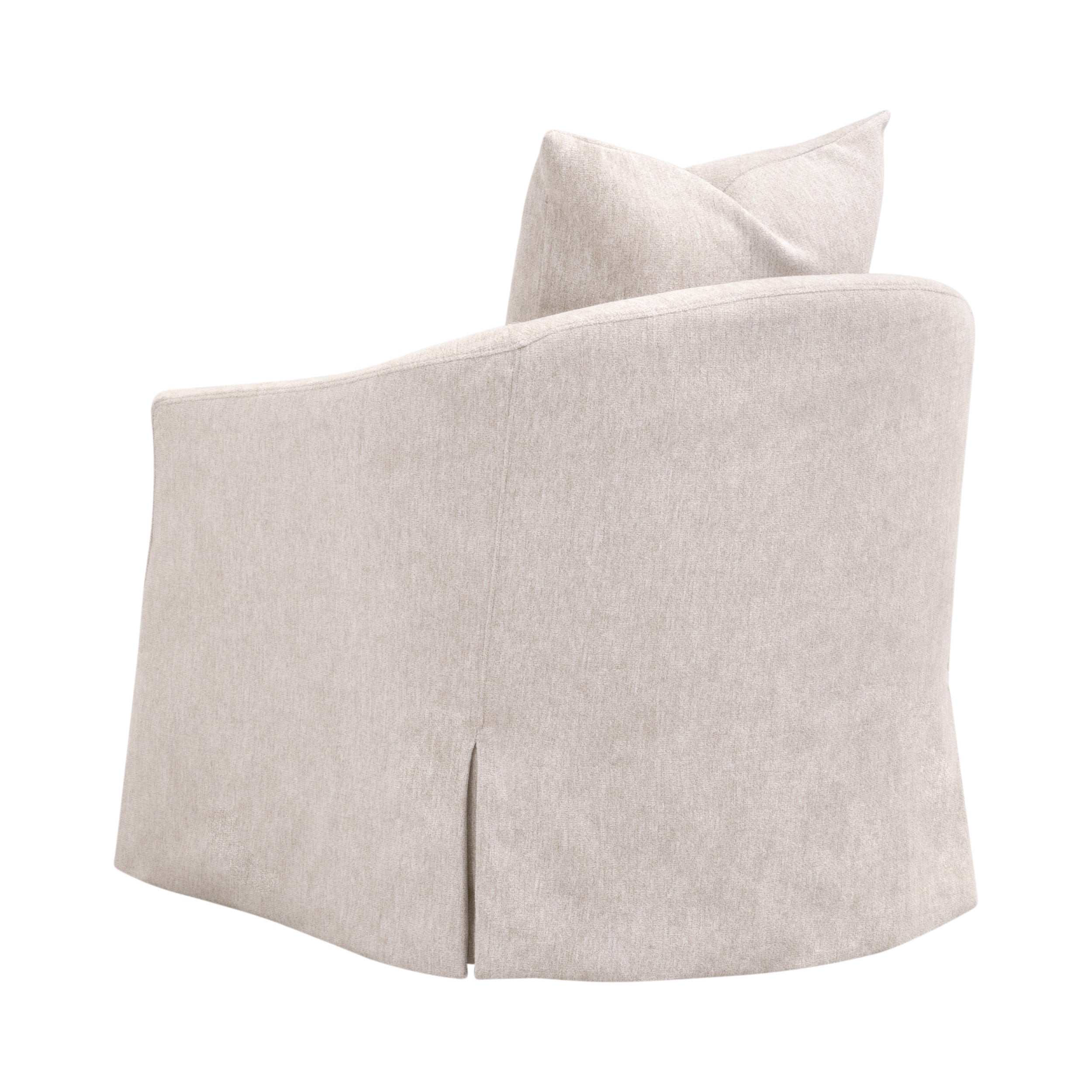 Florence Slipcover Swivel Chair