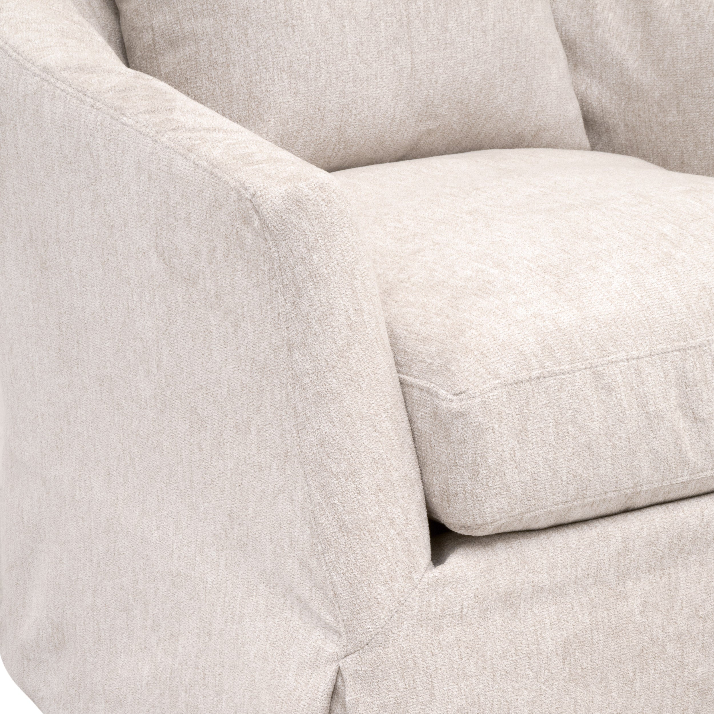 Florence Slipcover Swivel Chair