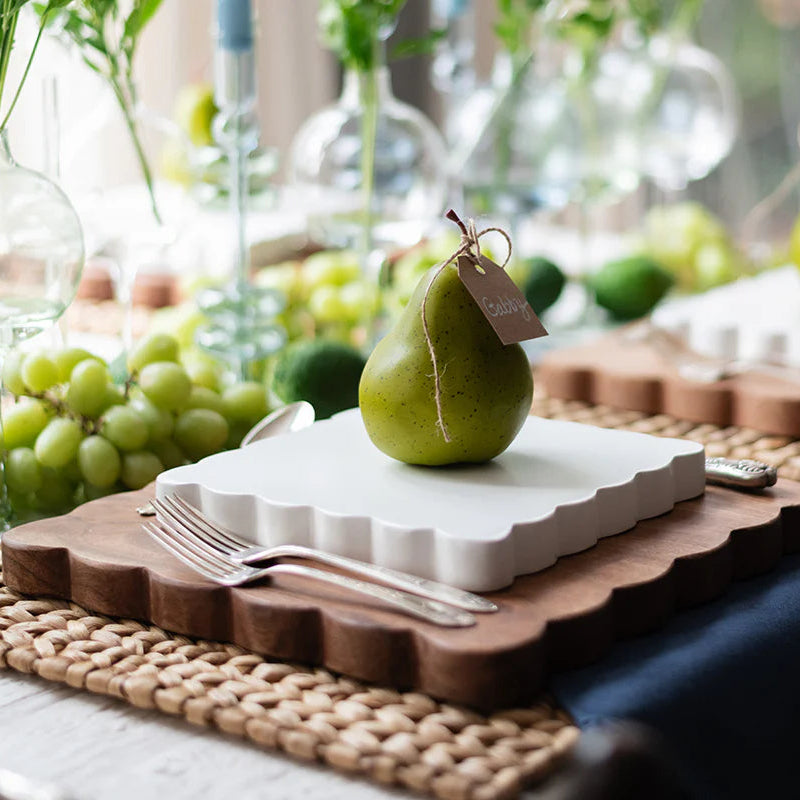 Square Scalloped Board Duo